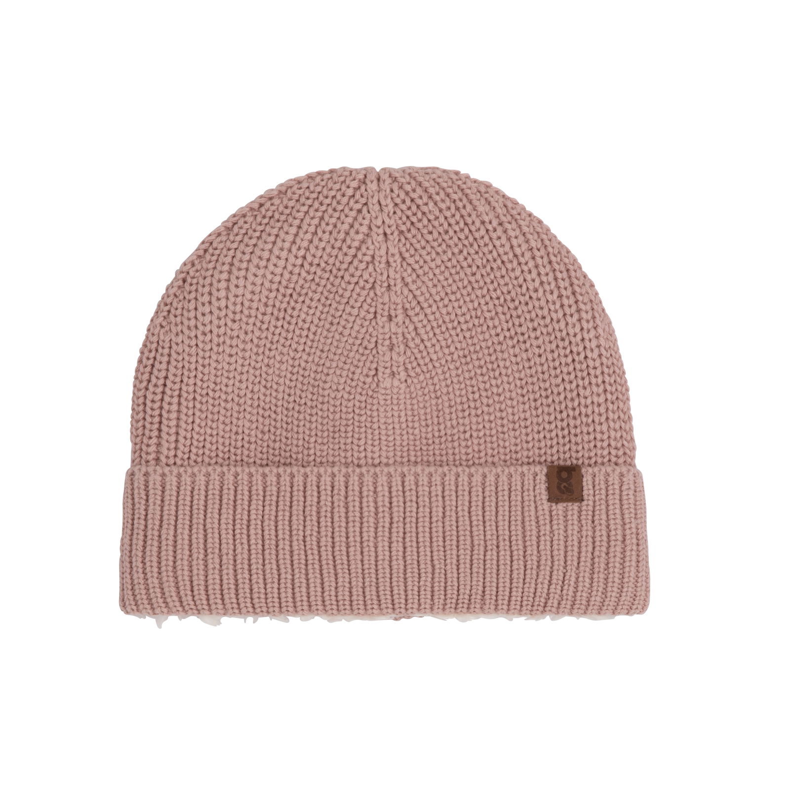 Mütze Teddyfutter Soul Alt Rosa - 0-3 Monate
