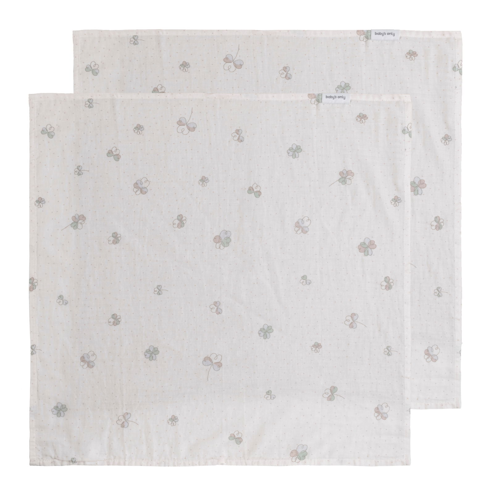 Hydrofiele doek Tender clover - 115x115 - 2-pack - 1