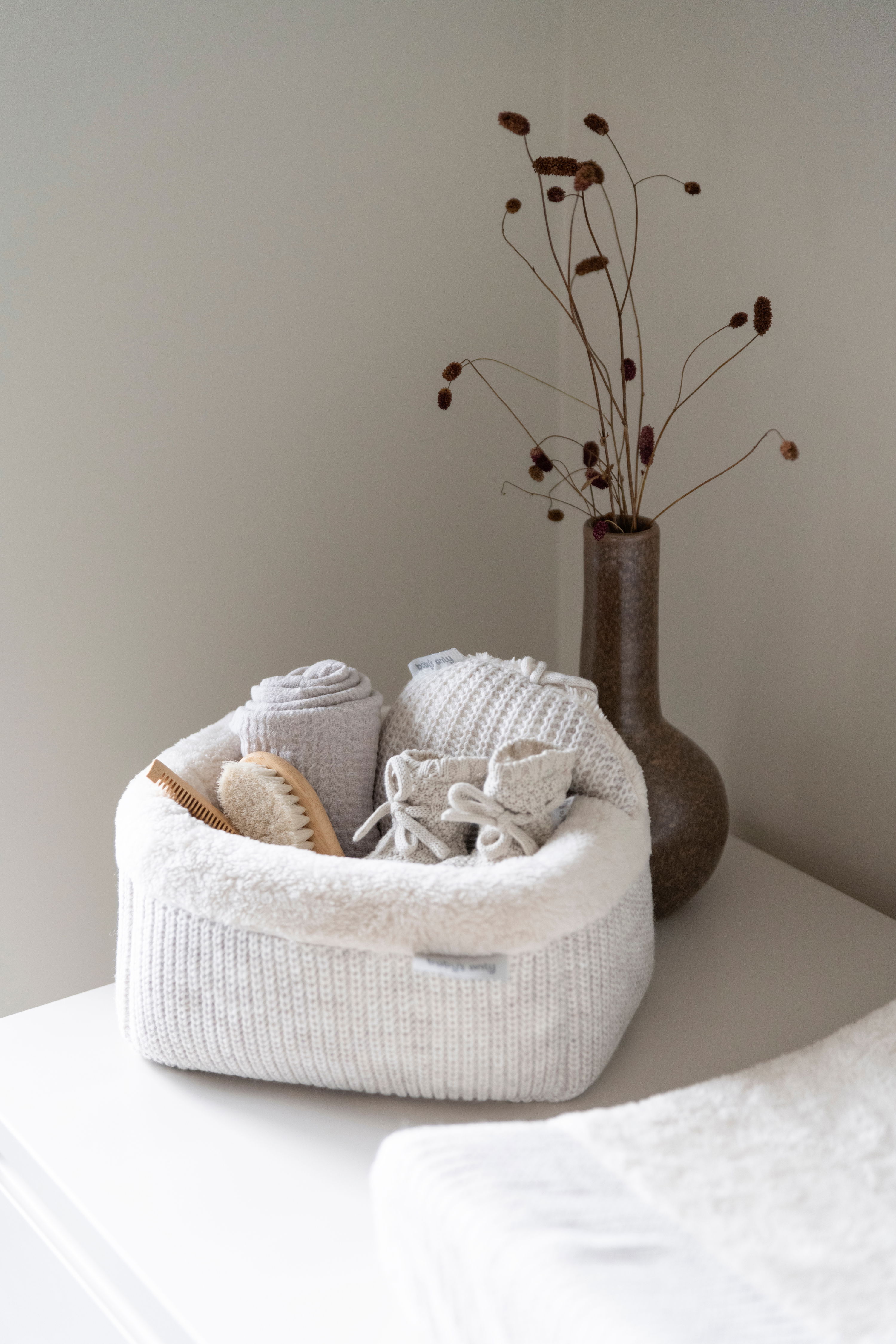 Basket Hope dusty grey