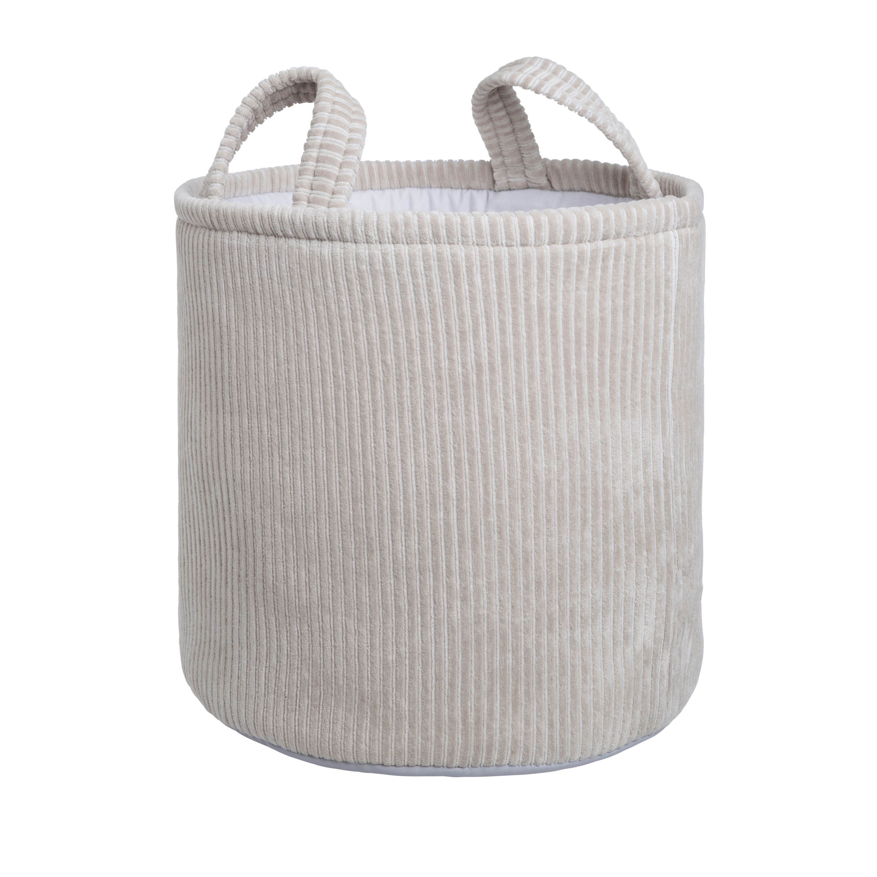 Panier de rangement Sense caillou gris - Ø38 cm