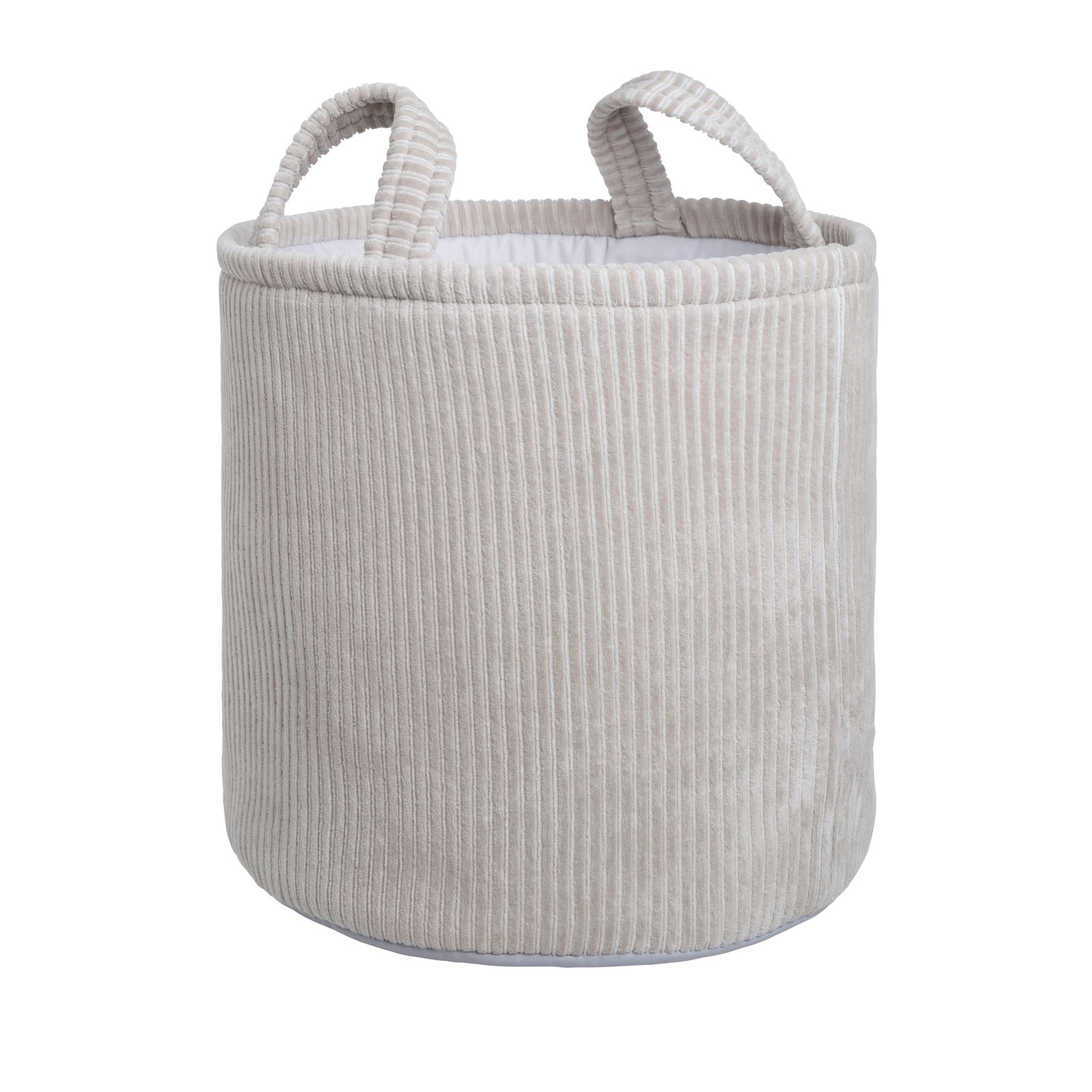 Storage basket Sense pebble grey - Ø38 cm