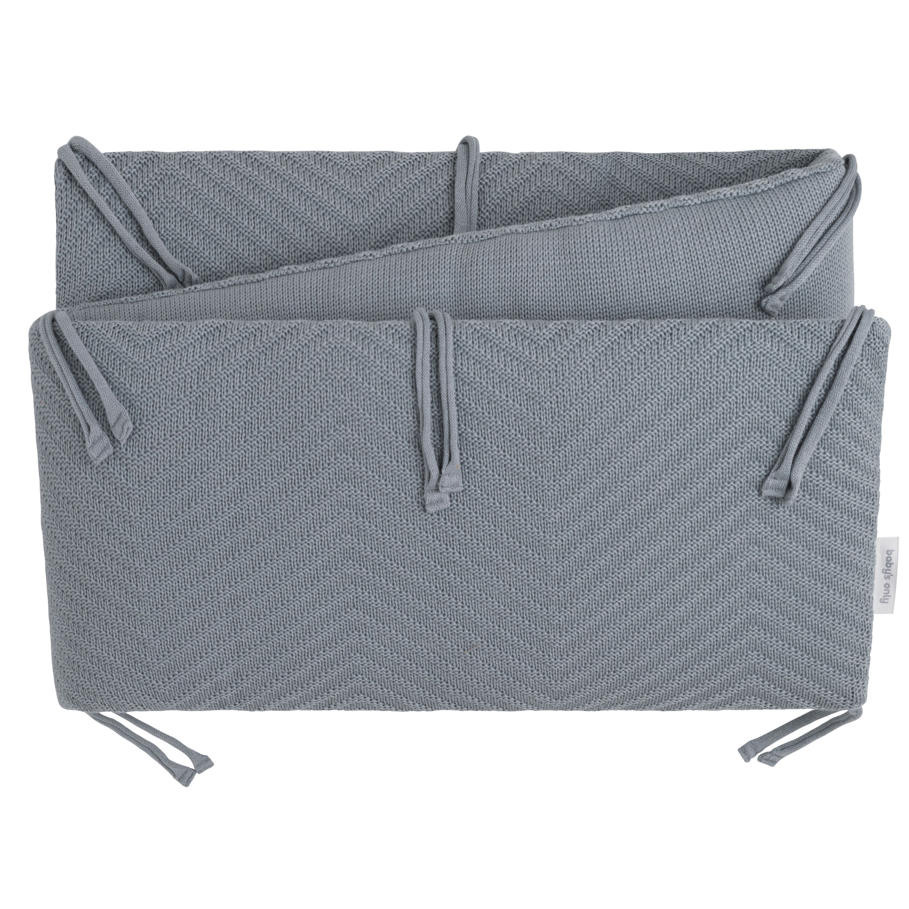 Bed/boxbumper Grace nordic blue