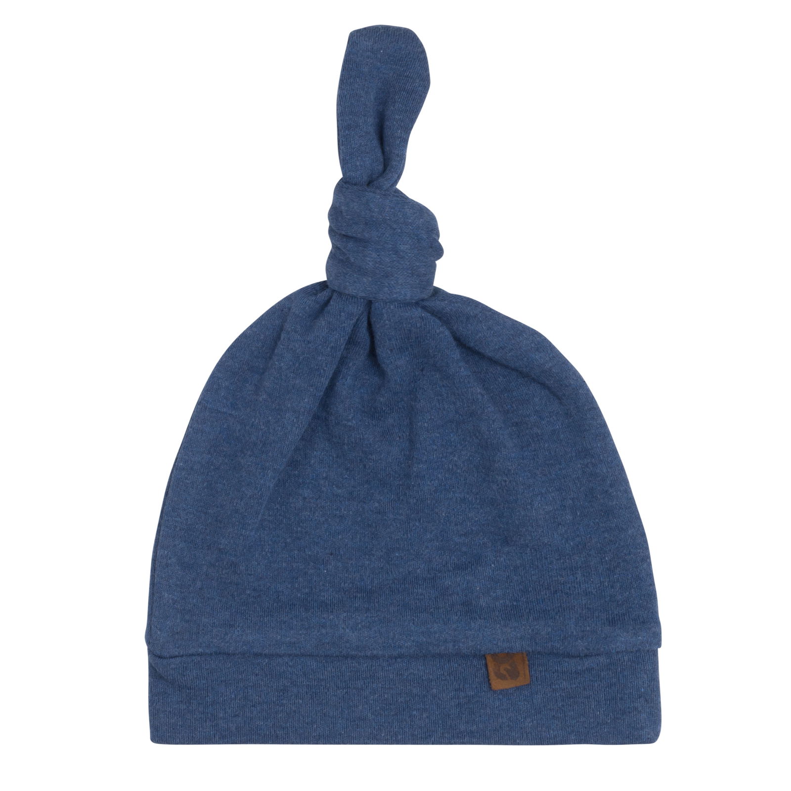 Knotted hat Melange jeans - 3-6 months