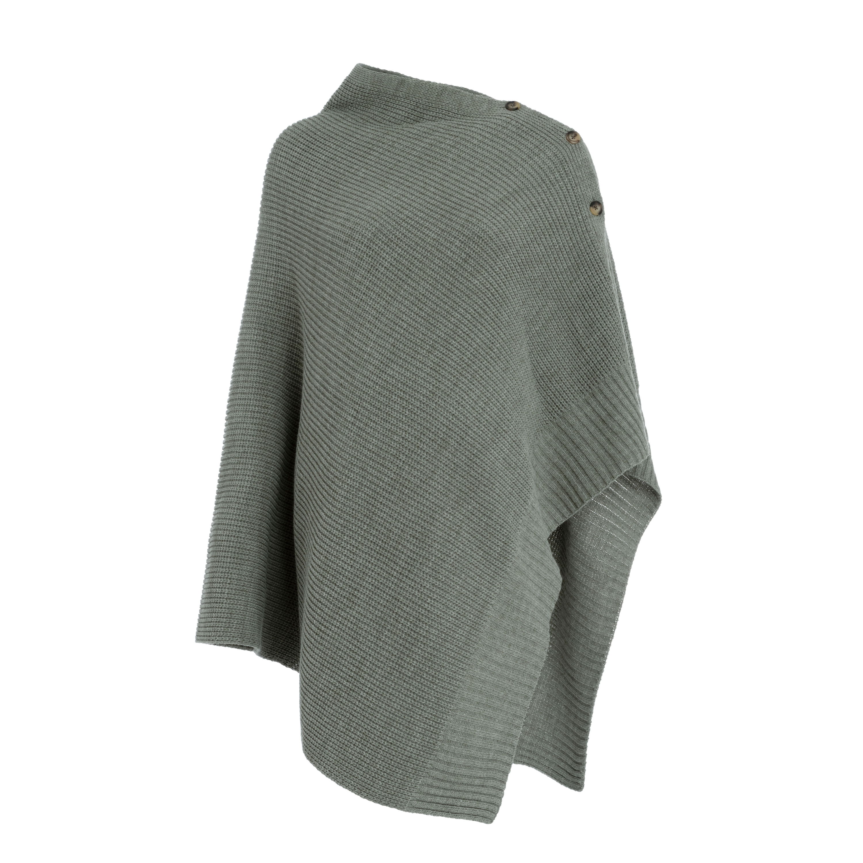 Poncho de maternité Glow urban green