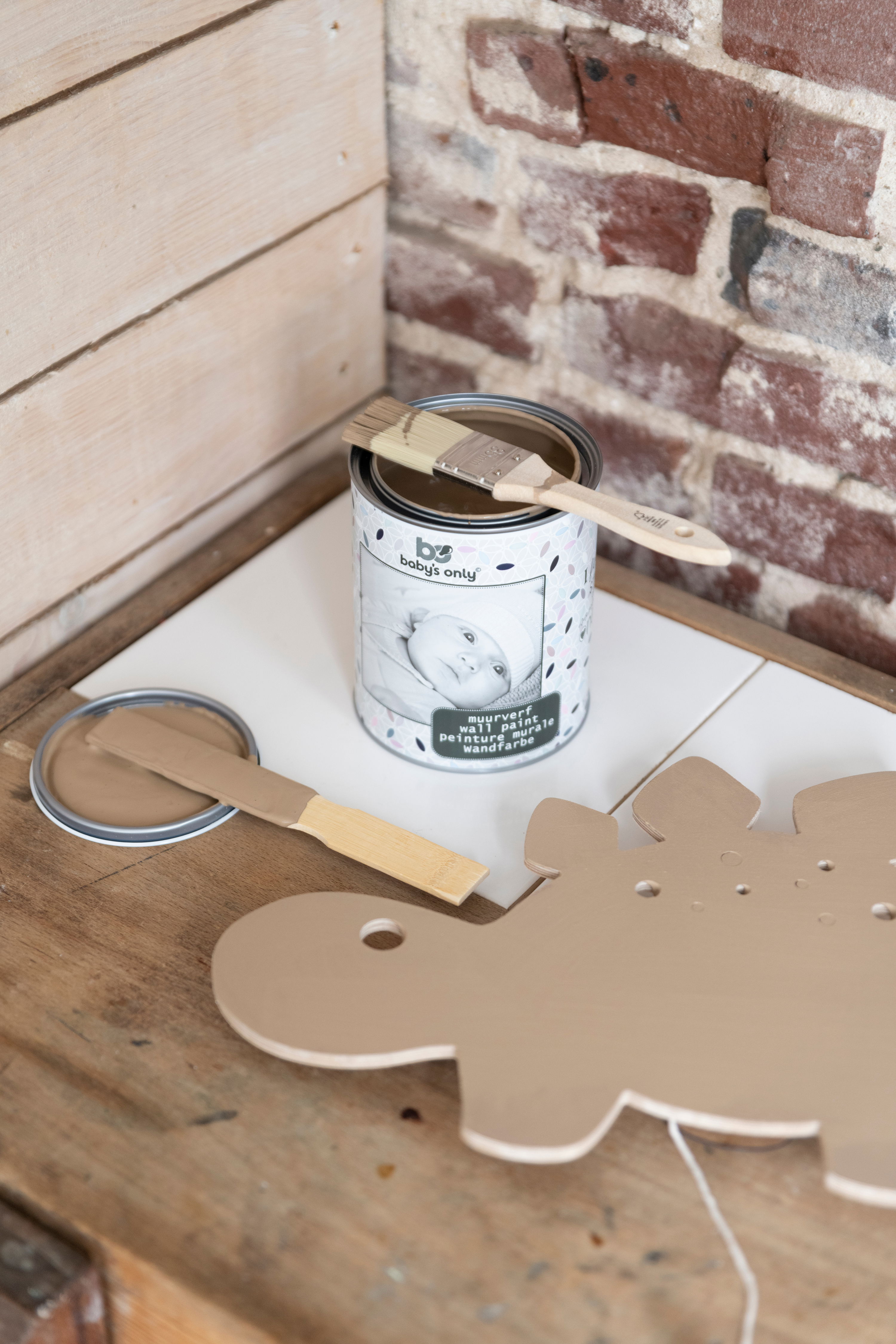 Wall paint clay - 1 liter