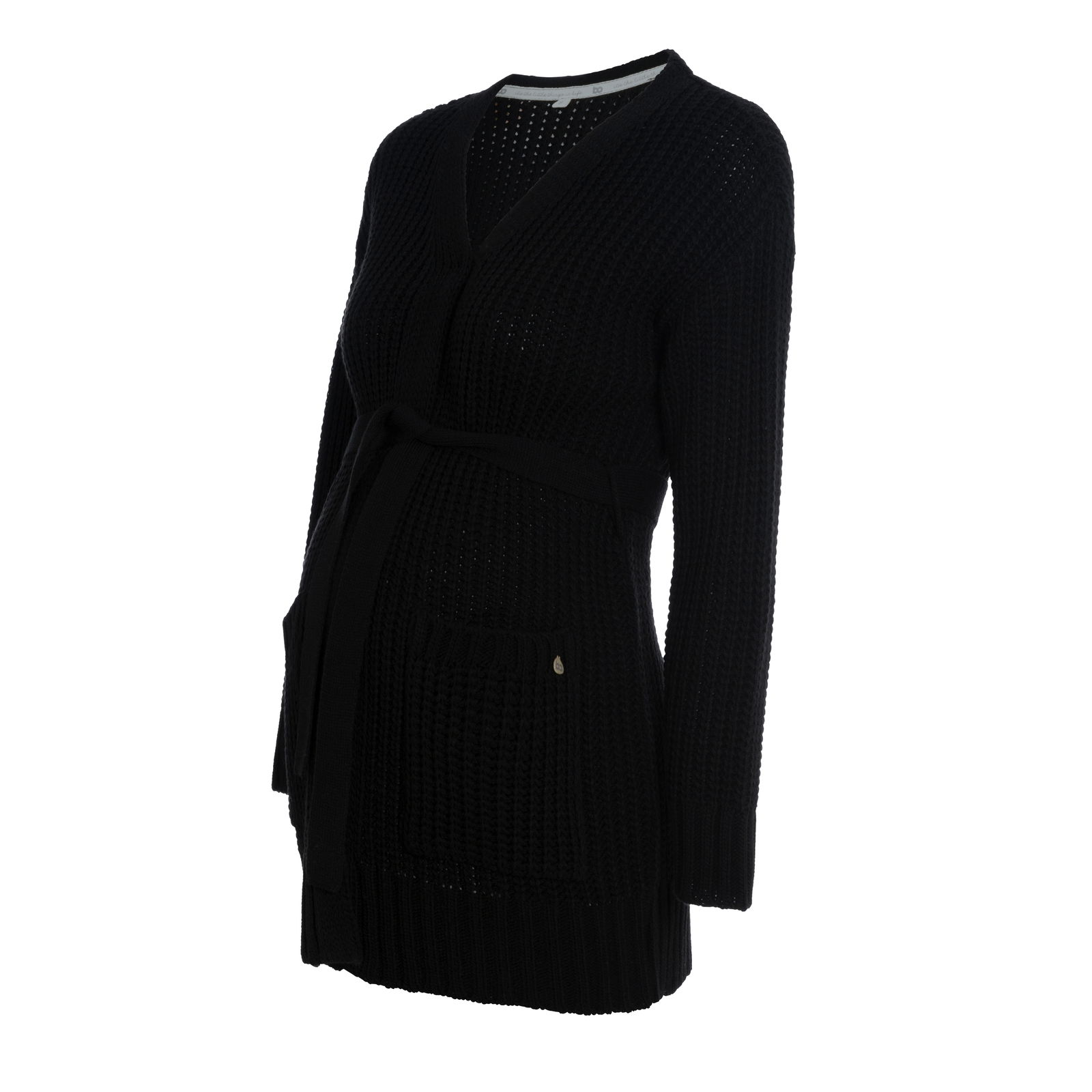 Maternity cardigan Glow black - L