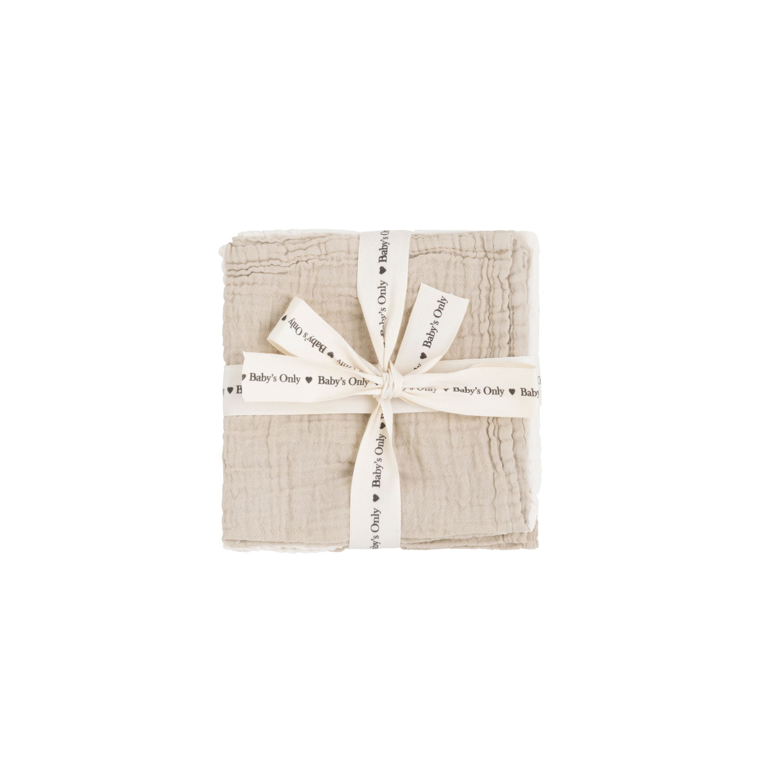 Mouchoir Tender beige/linen - 30x30 - 3-pack