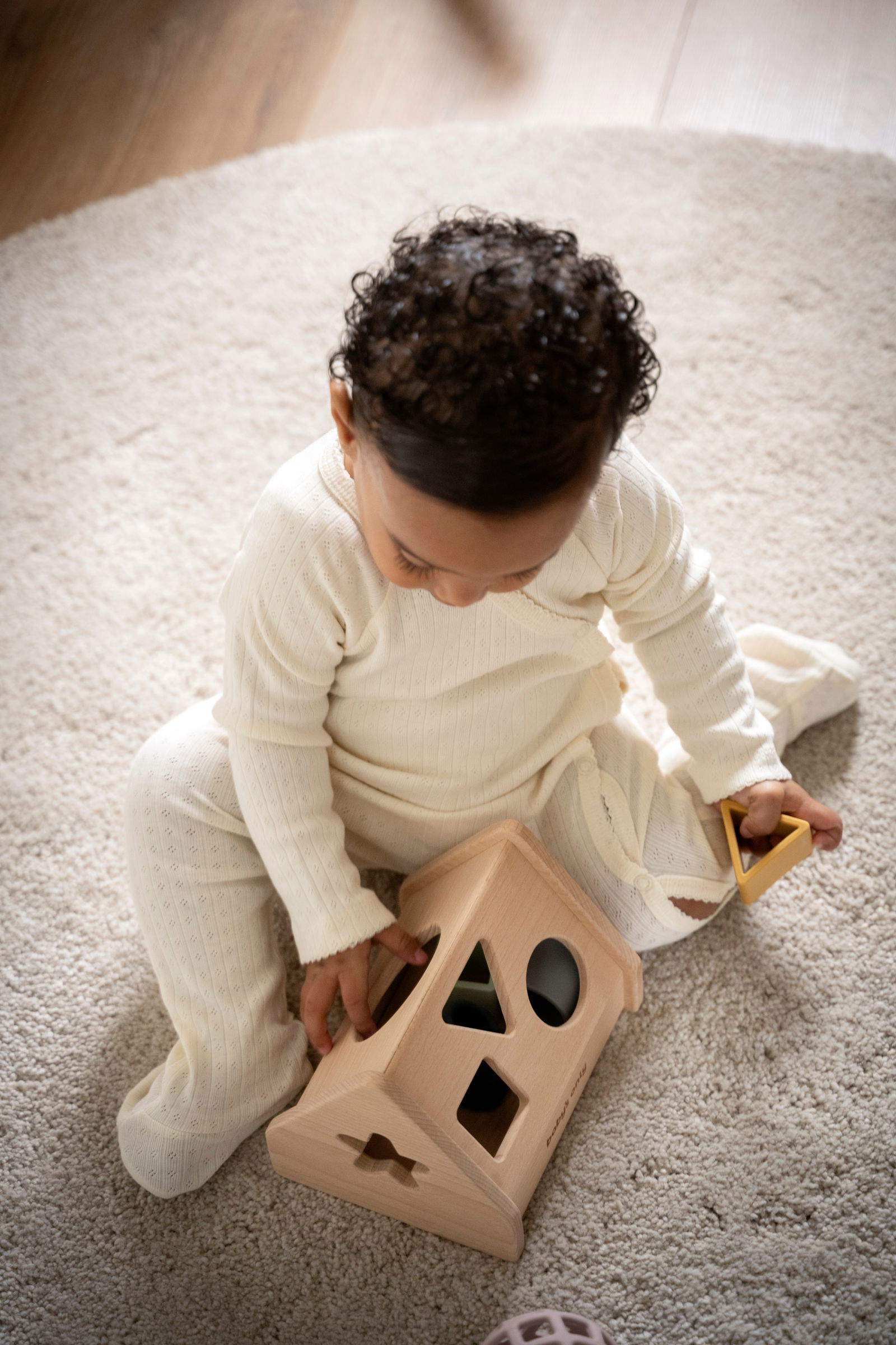 Boxpakje met voetjes Dream cream - 62