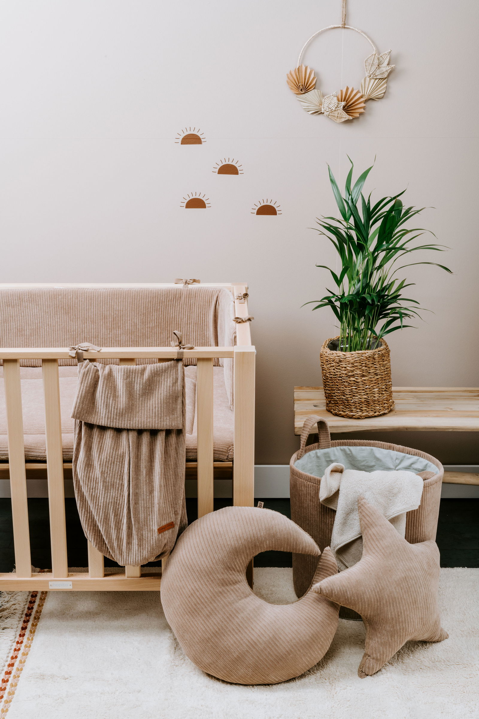 Pillow star teddy Sense caramel