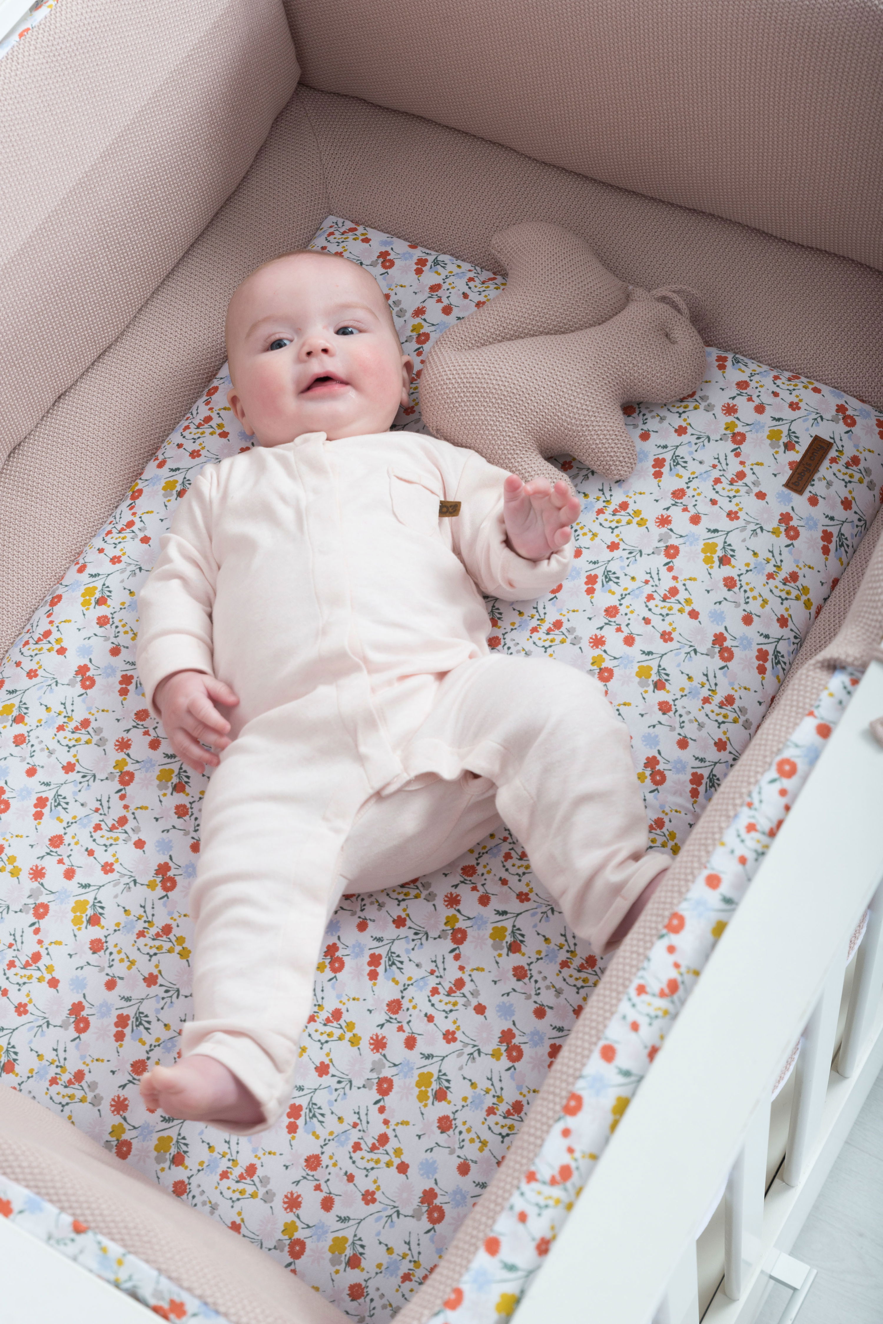 Sleepsuit Melange clay - 56