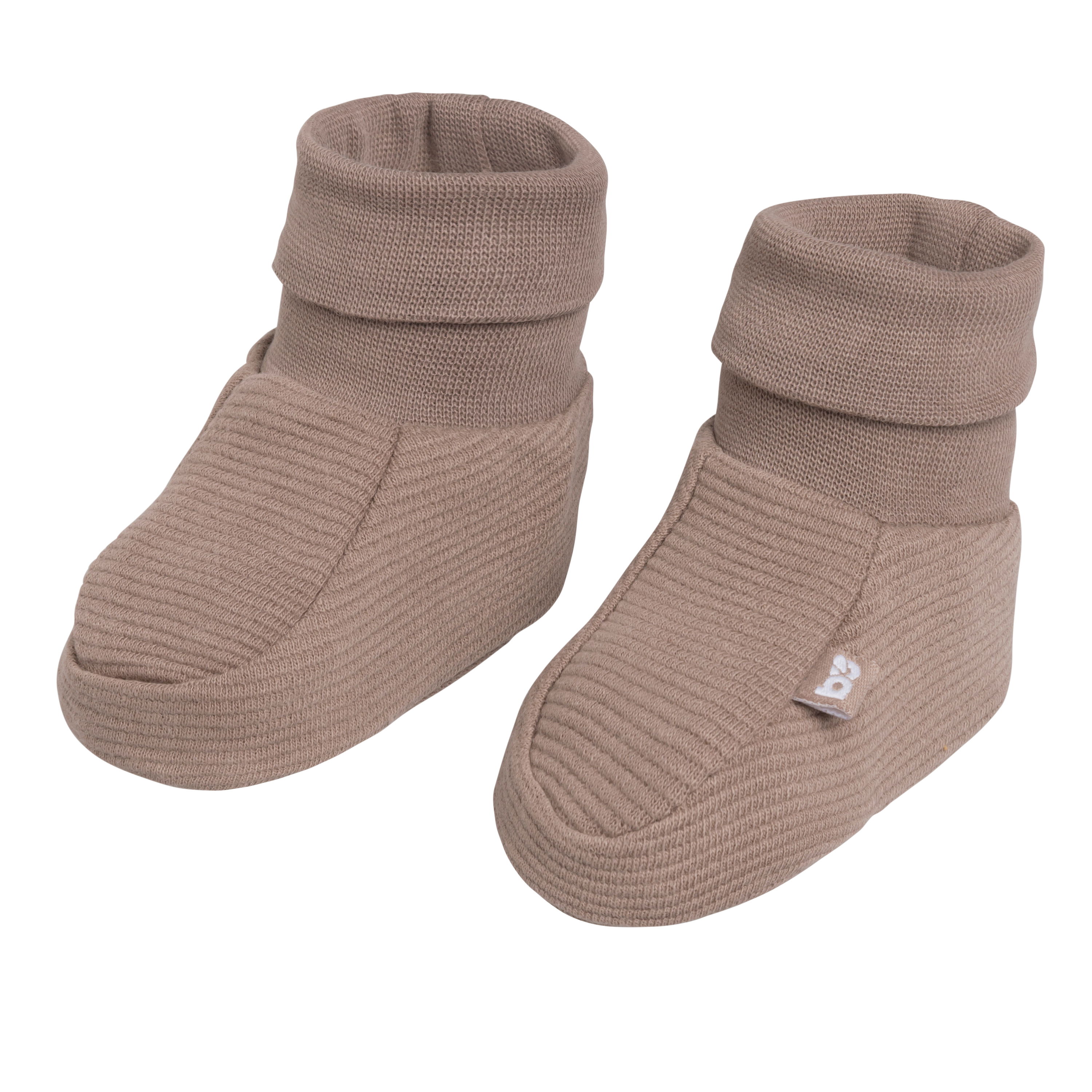 Chaussons Pure moka - 0-3 mois