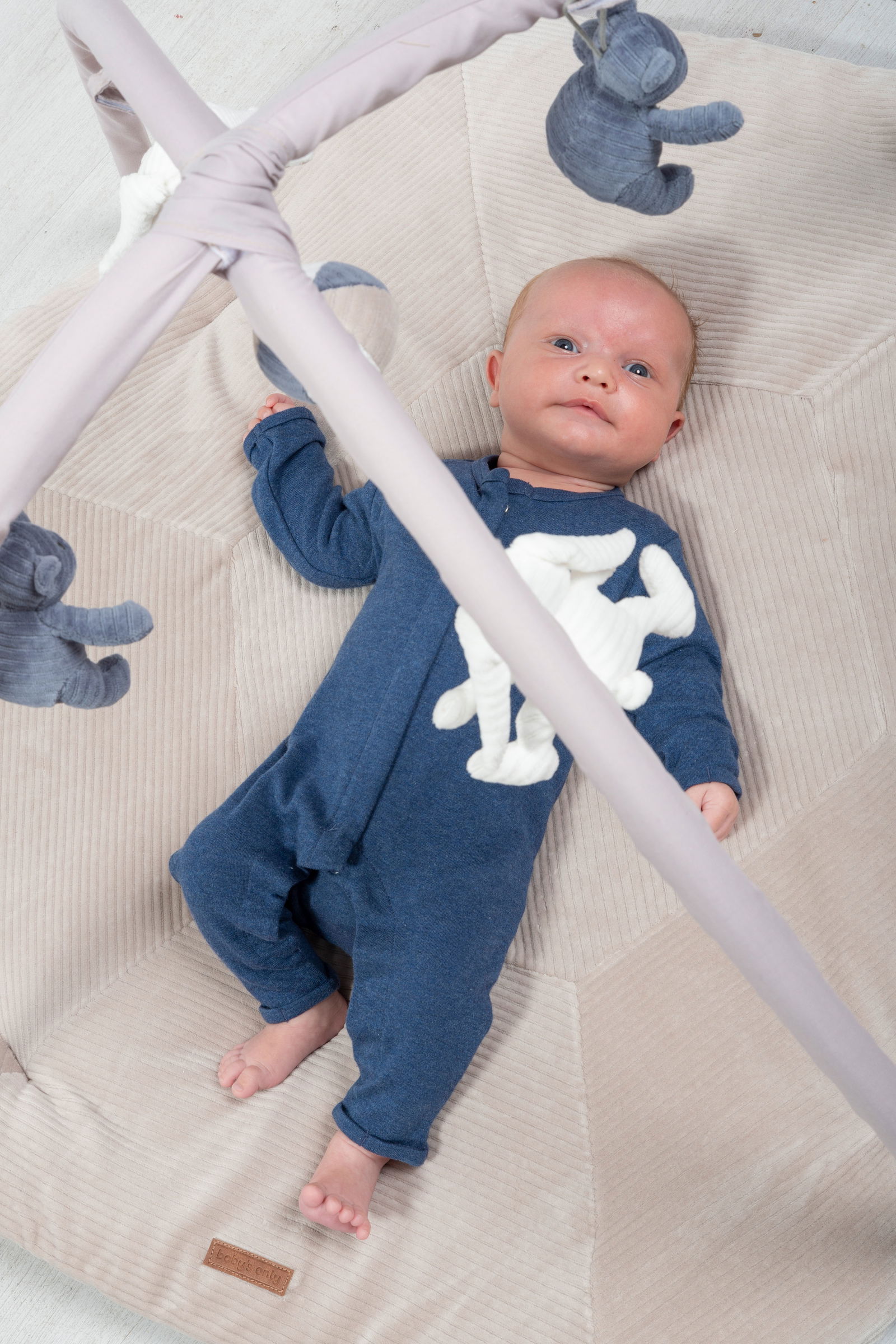 Activity mat Sense vintage blue/pebble grey/white