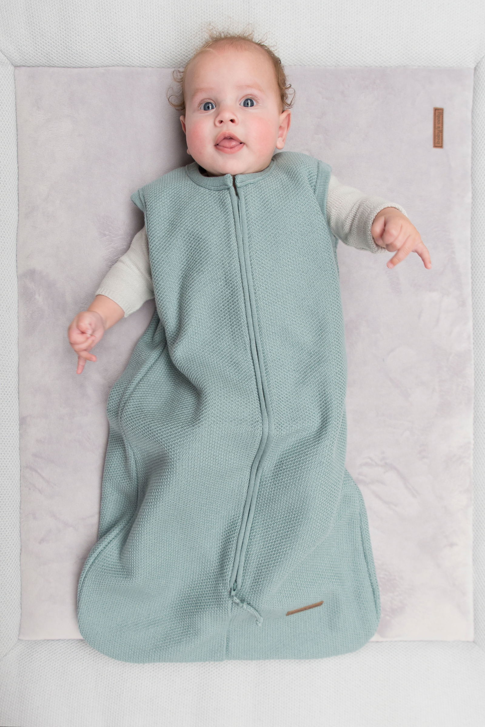 Schlafsack Teddyfutter Classic Blush - 70 cm