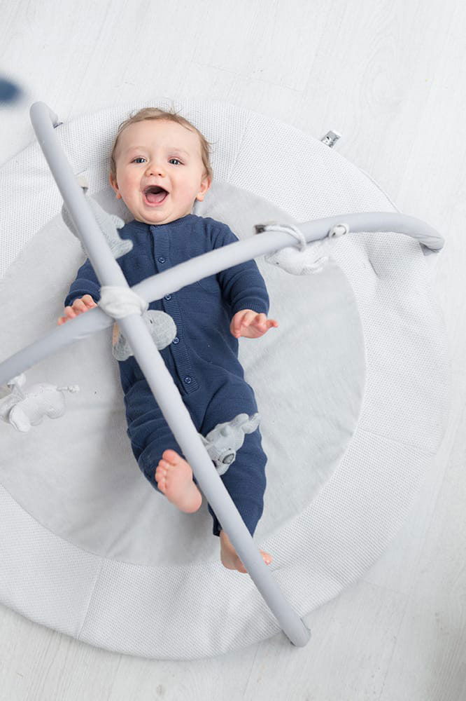 Activity mat silver-grey/grey/white