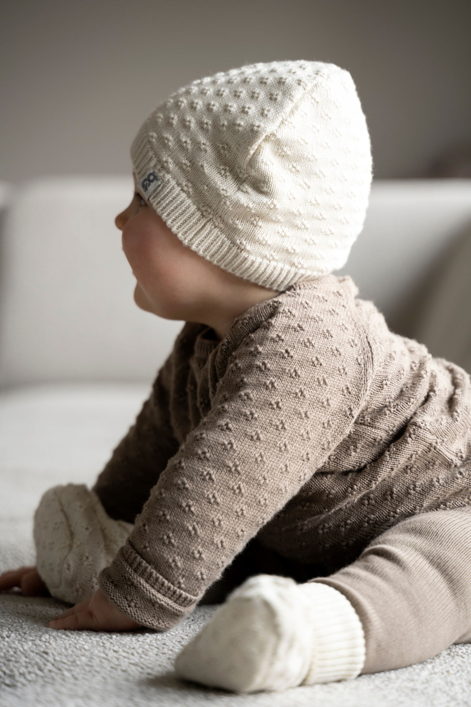 Mutsje Miracle warm linen - 3-6 mnd