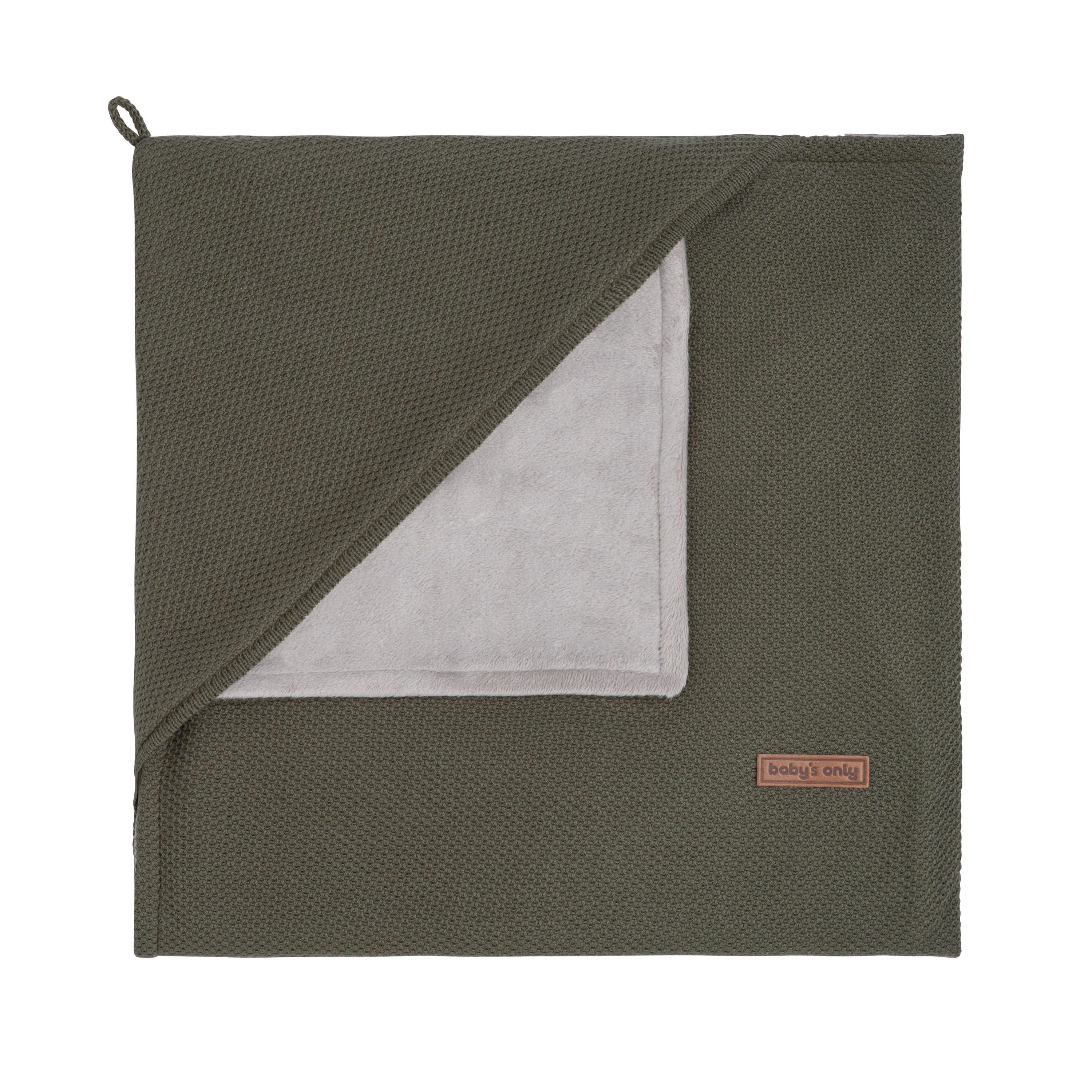 Couverture enveloppante soft Classic khaki