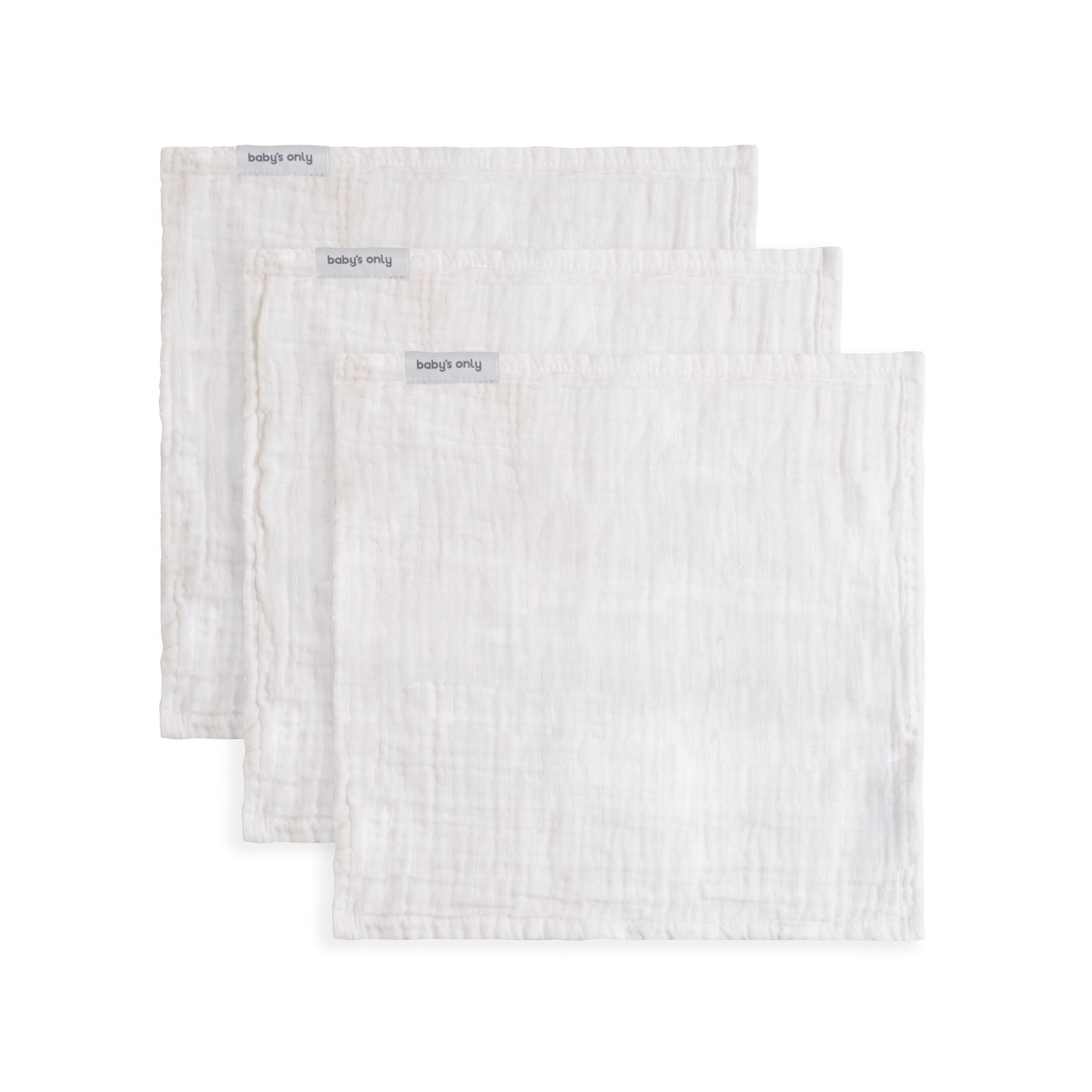 Mouchoir Tender blanc - 30x30 - 3-pack