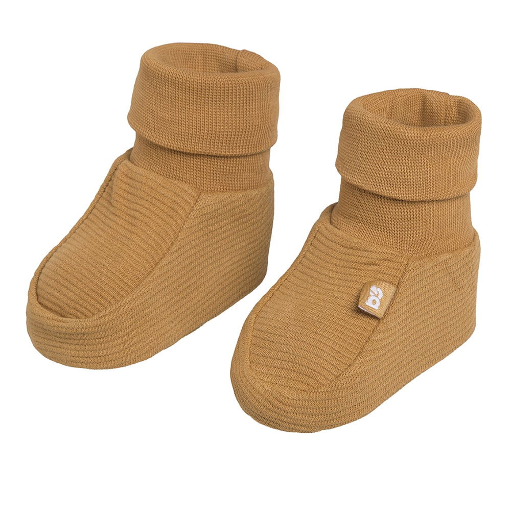 Chaussons Pure caramel - 0-3 mois