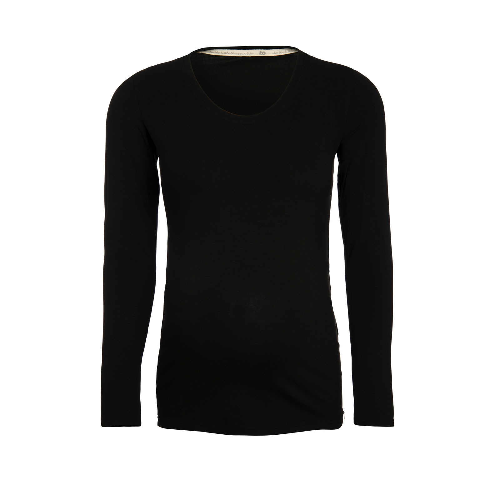 Maternity long sleeve top Glow black - S