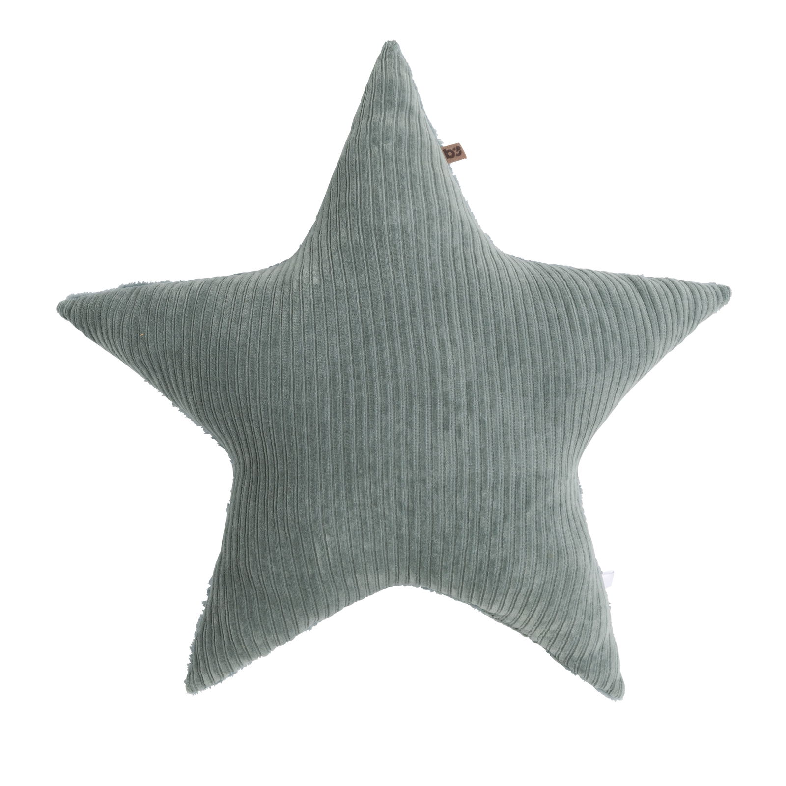 Coussin étoile teddy Sense vert d&#039;eau