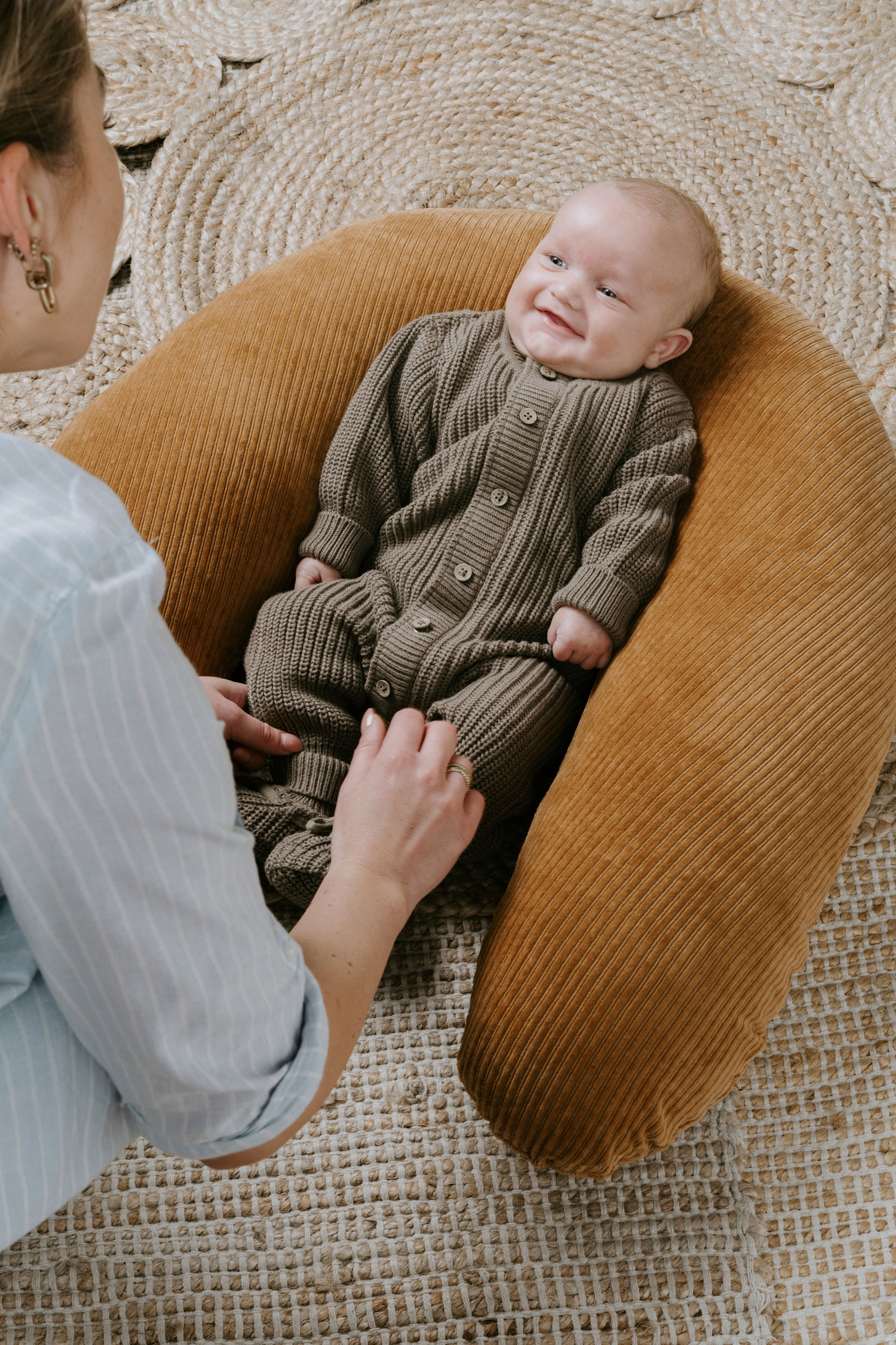 Nursing pillow Sense clay