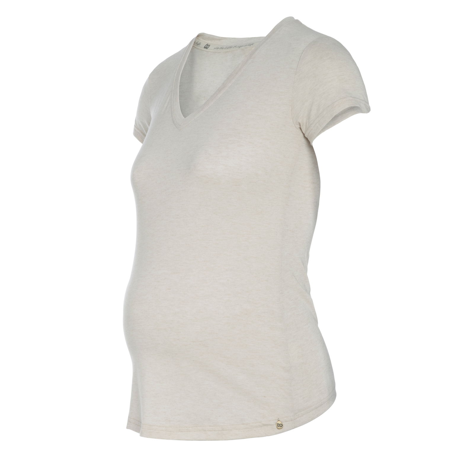 Maternity T-shirt Glow ecru - L