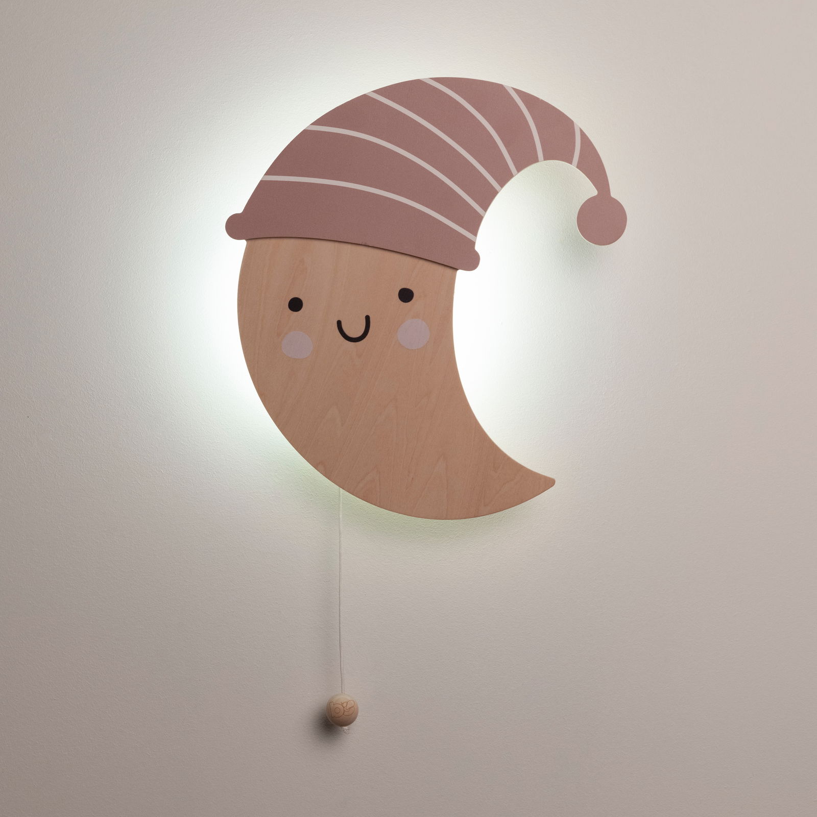 Wall lamp star Heaven clay/warm linen