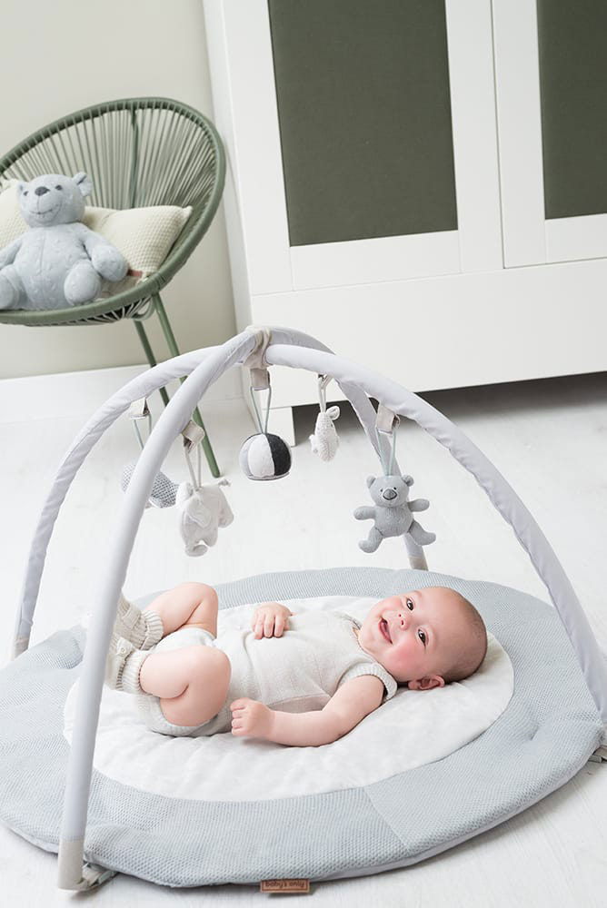 Activity mat silver-grey/grey/white