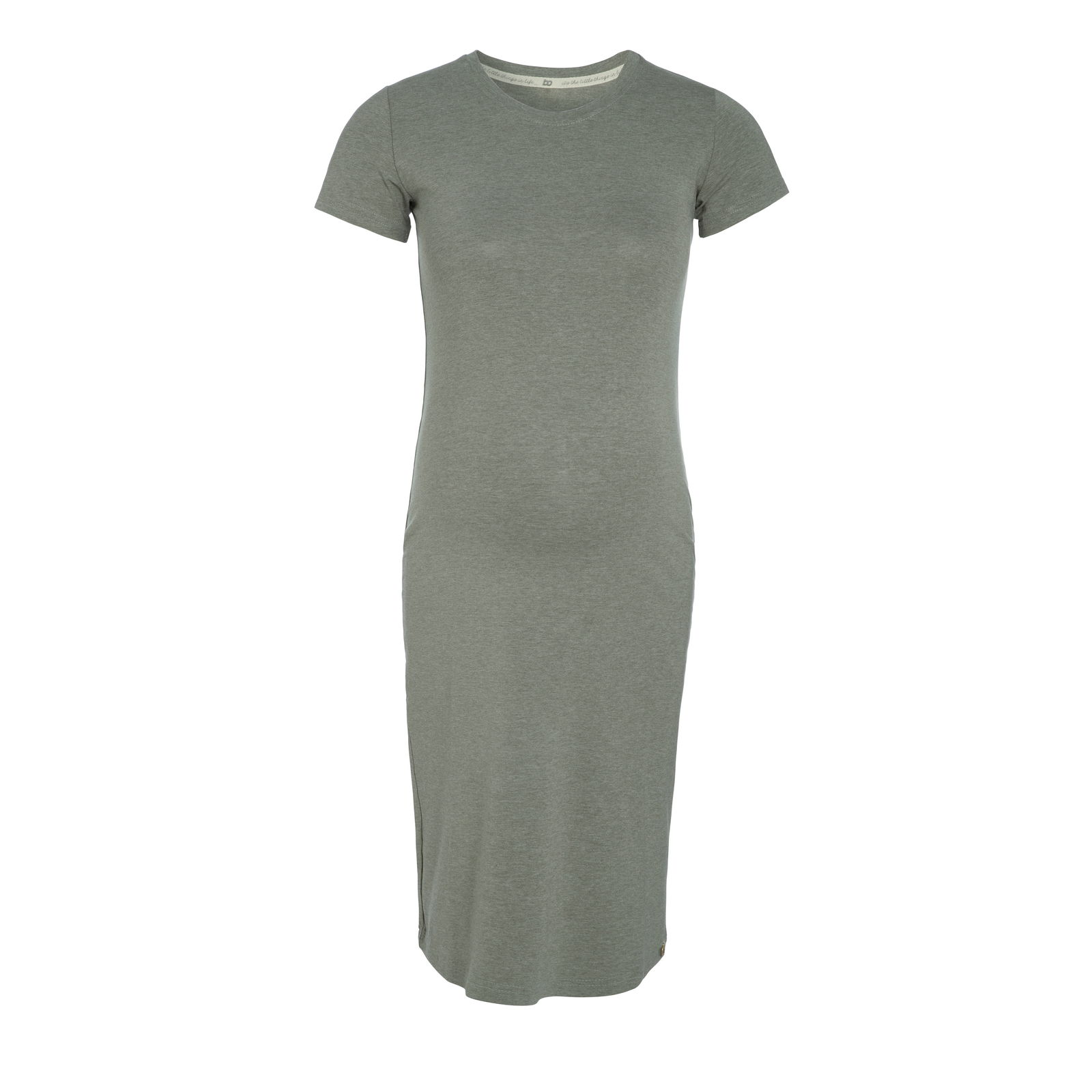 Maternity dress Glow urban green - S