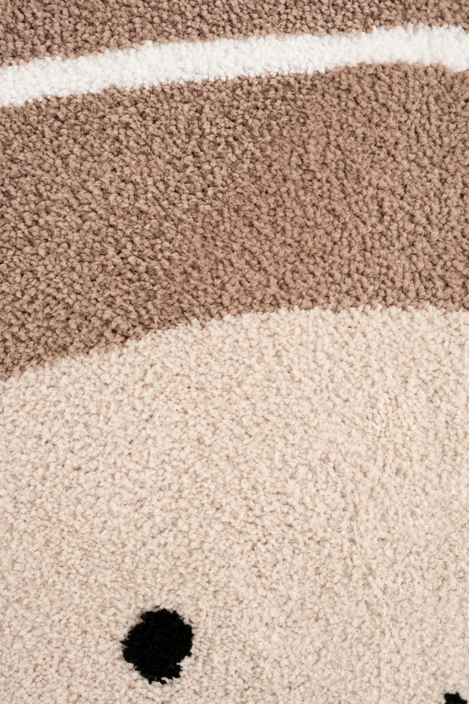 Teppich Mond Heaven Clay/Warm Linen - 109x90 cm