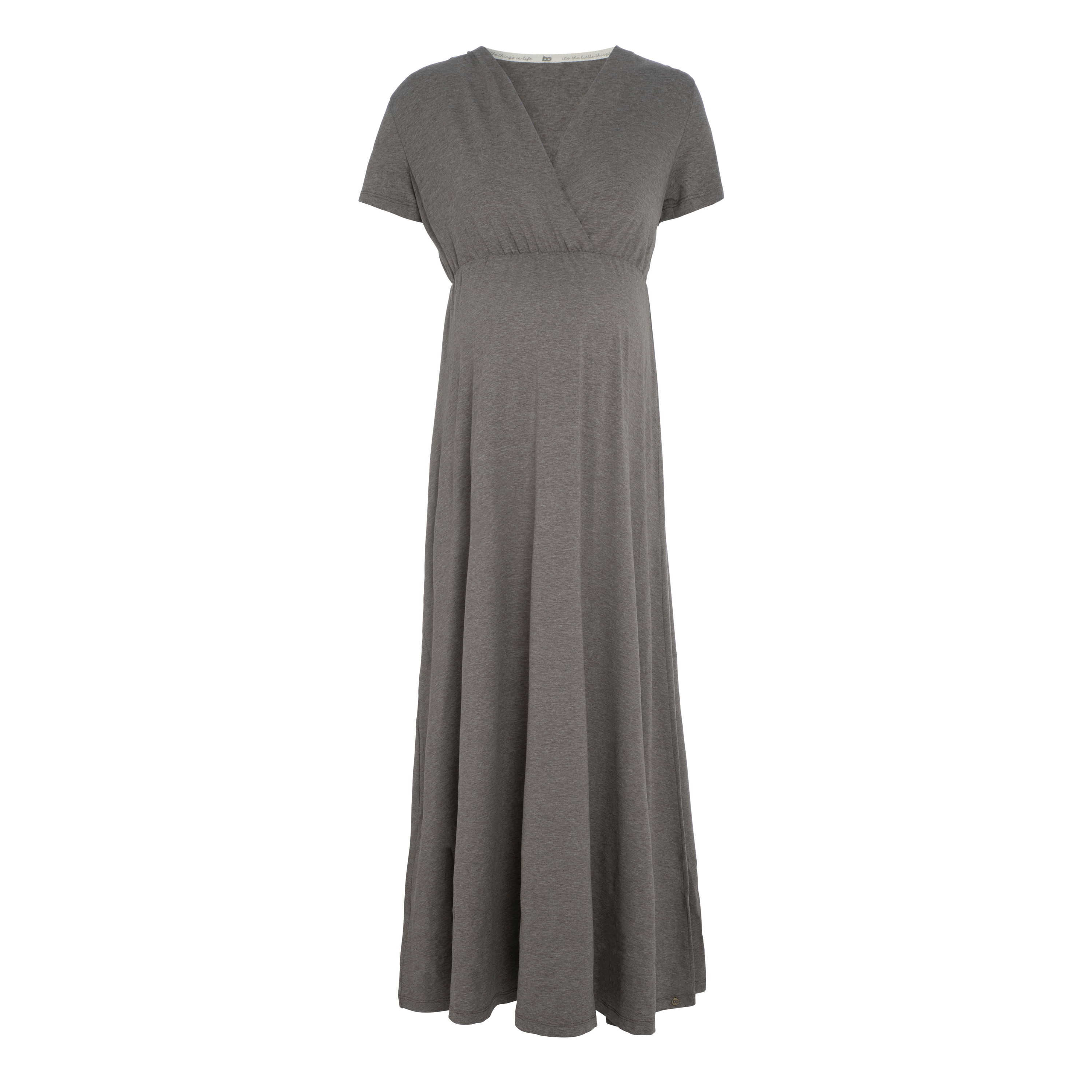 Maternity dress Glow hazel brown - L/XL - With nursing function