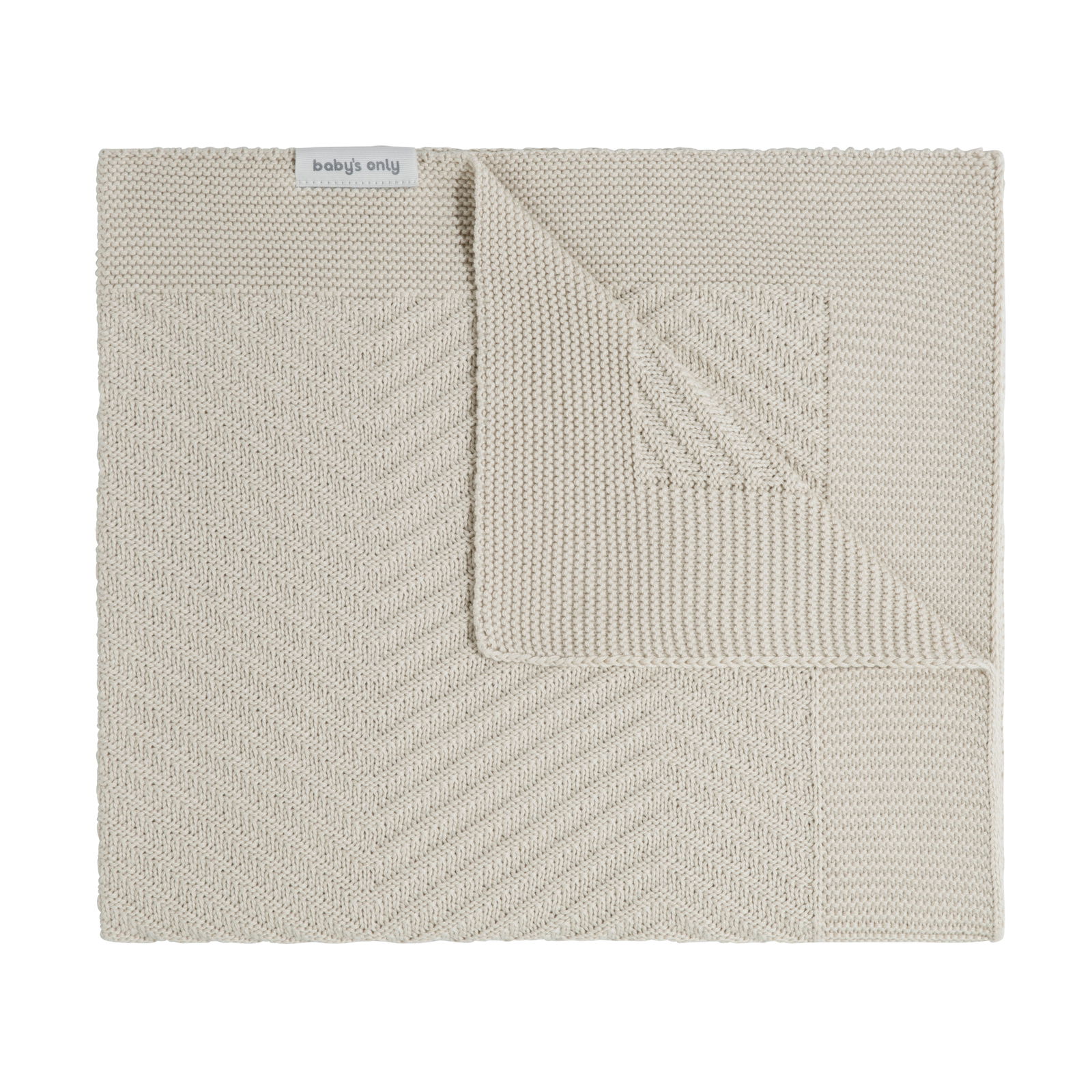 Cot blanket Grace warm linen - 100x135