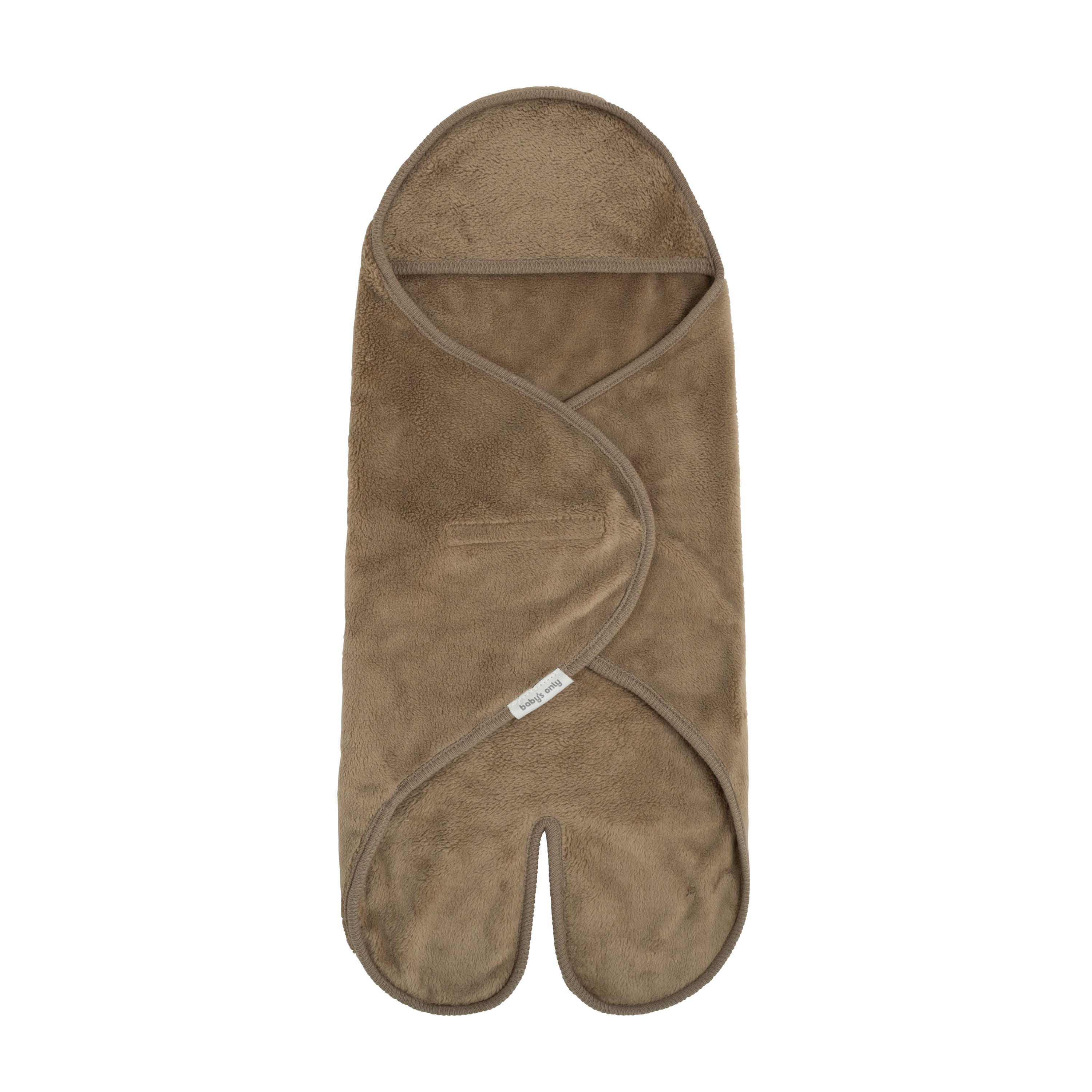 Couverture enveloppante avec pieds Cozy clay