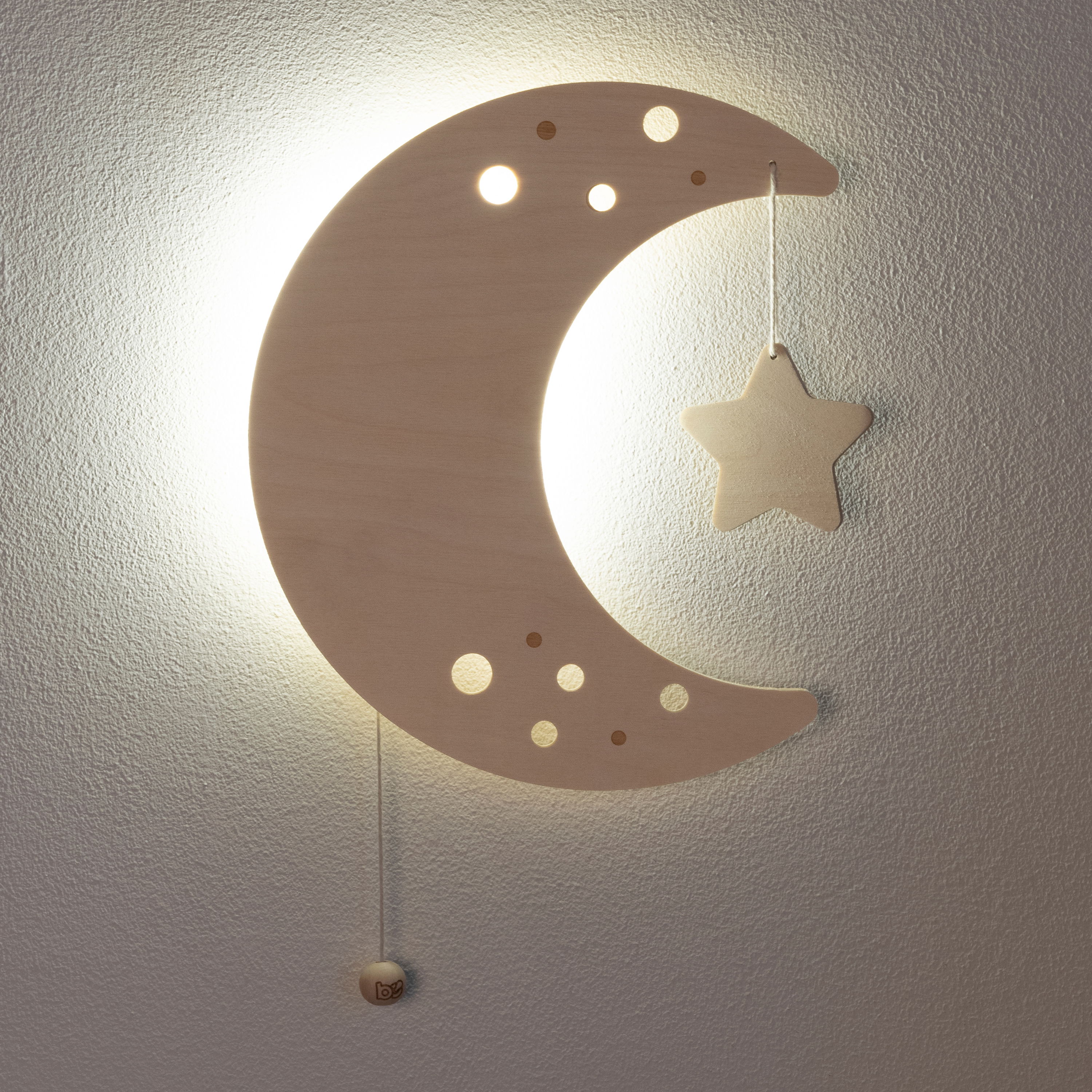 Wandlamp maan Wonder