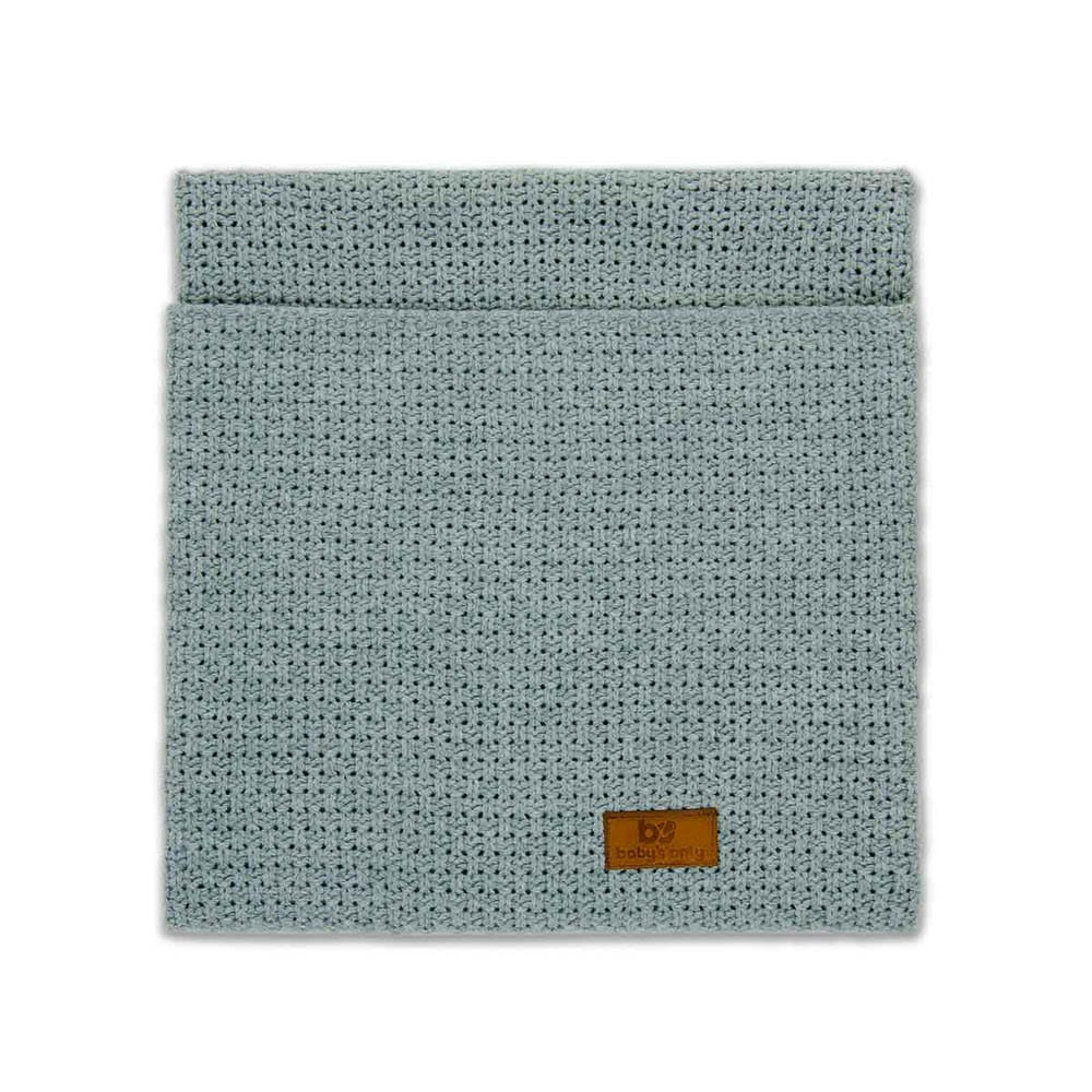 Baby crib blanket Robust stonegreen