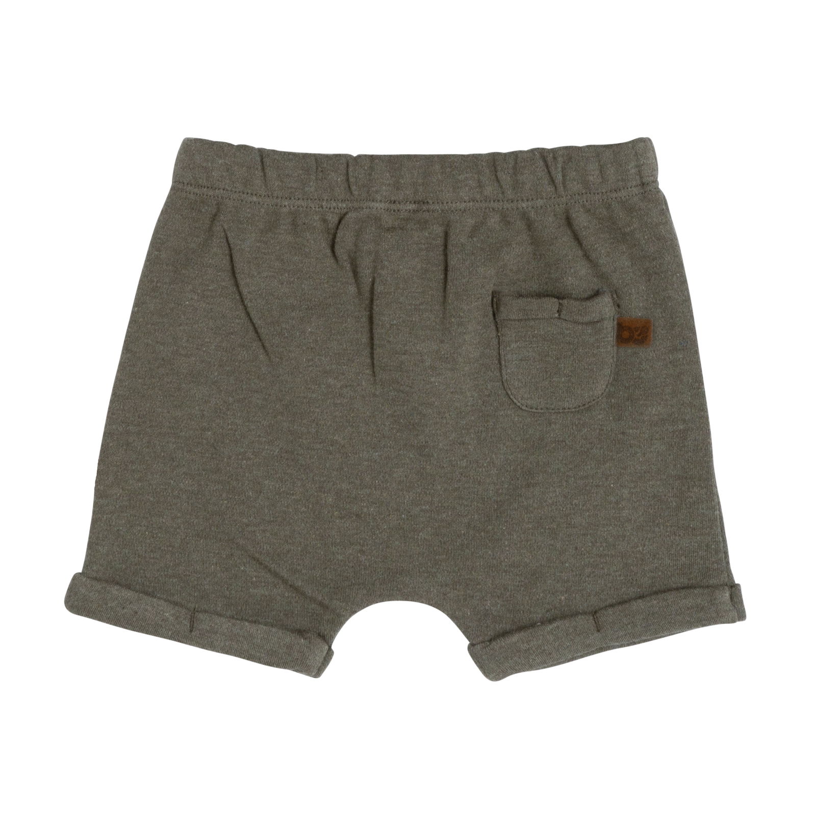 Kort broekje Melange khaki - 62