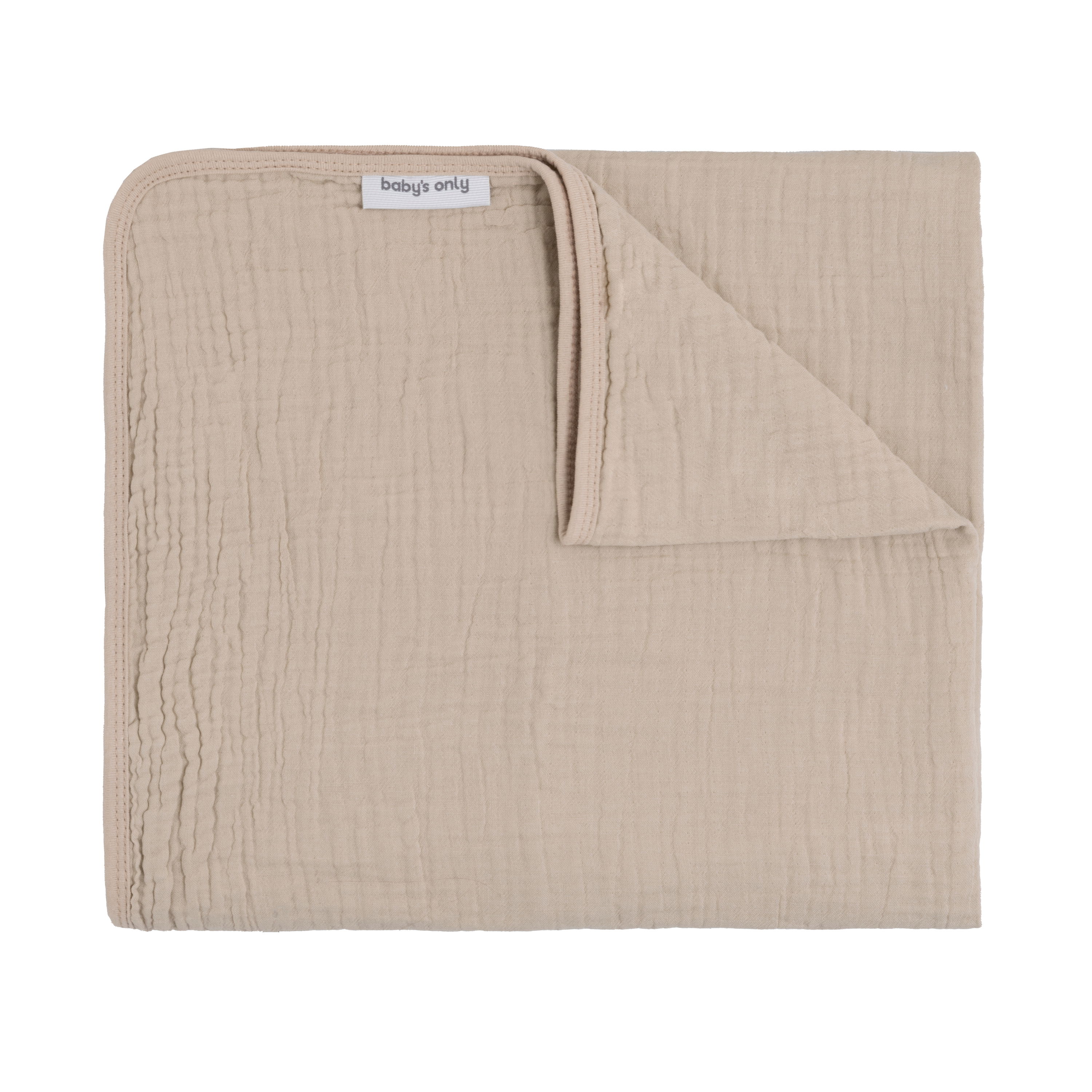 Baby crib blanket Tender beige