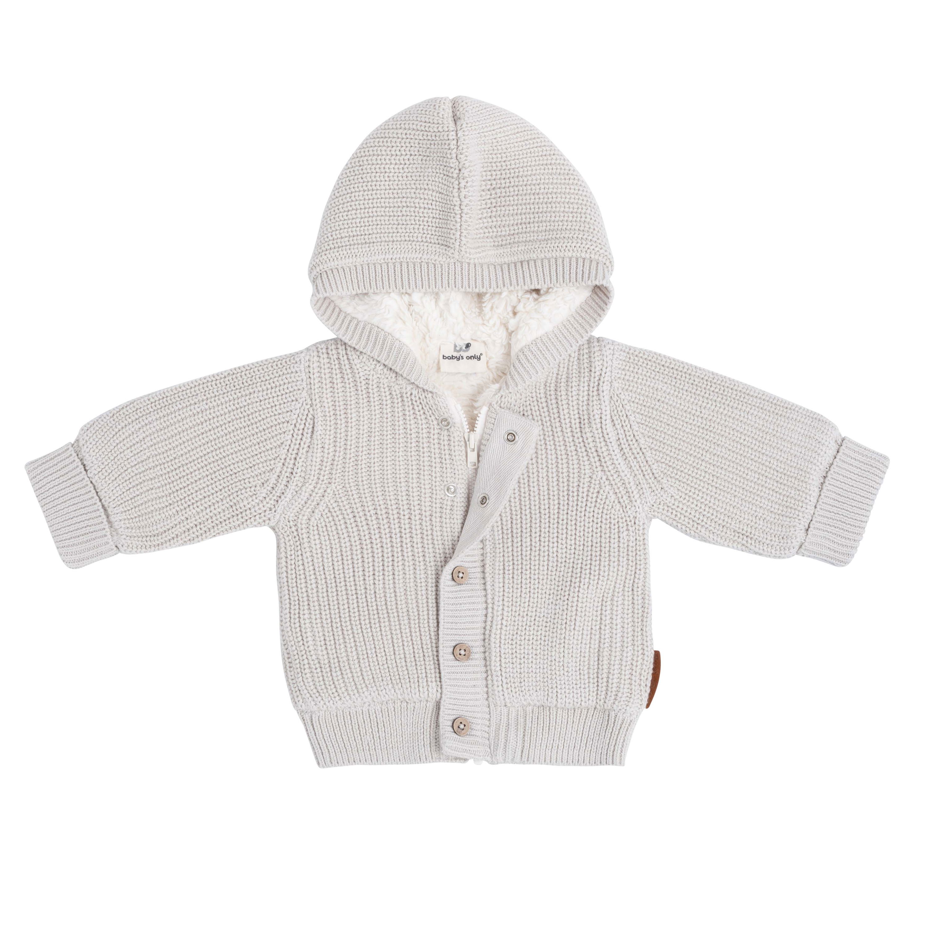 Kapuzenjacke Teddyfutter Soul Warm Linen - 56