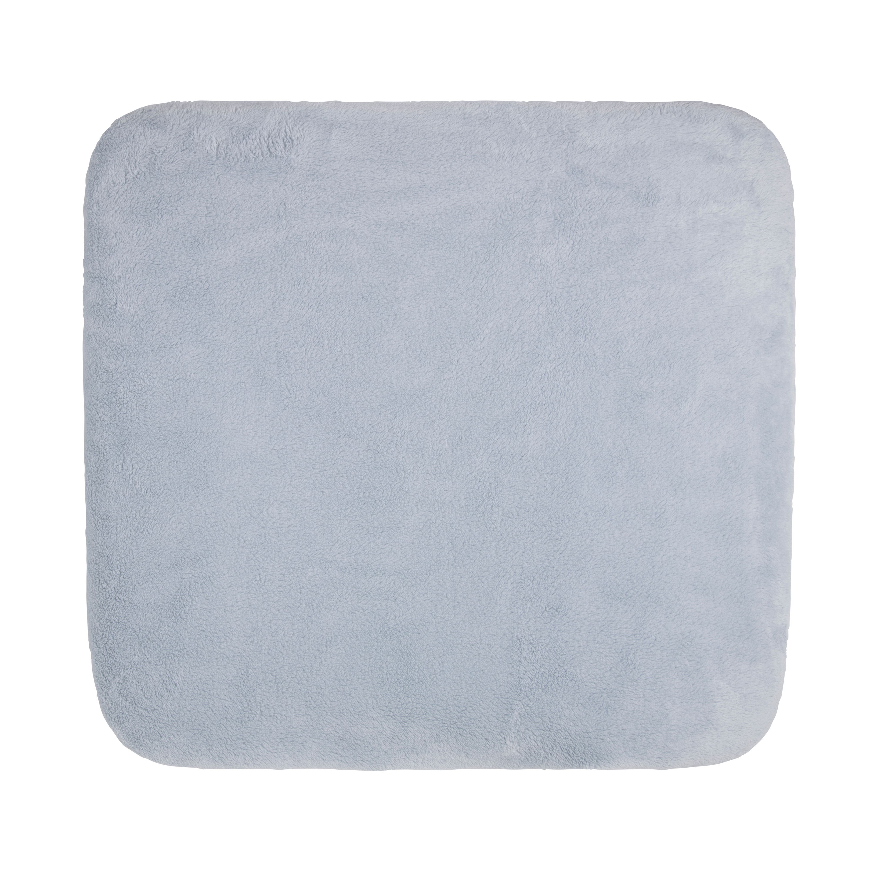 Housse matelas à langer Cozy misty blue - 75x85