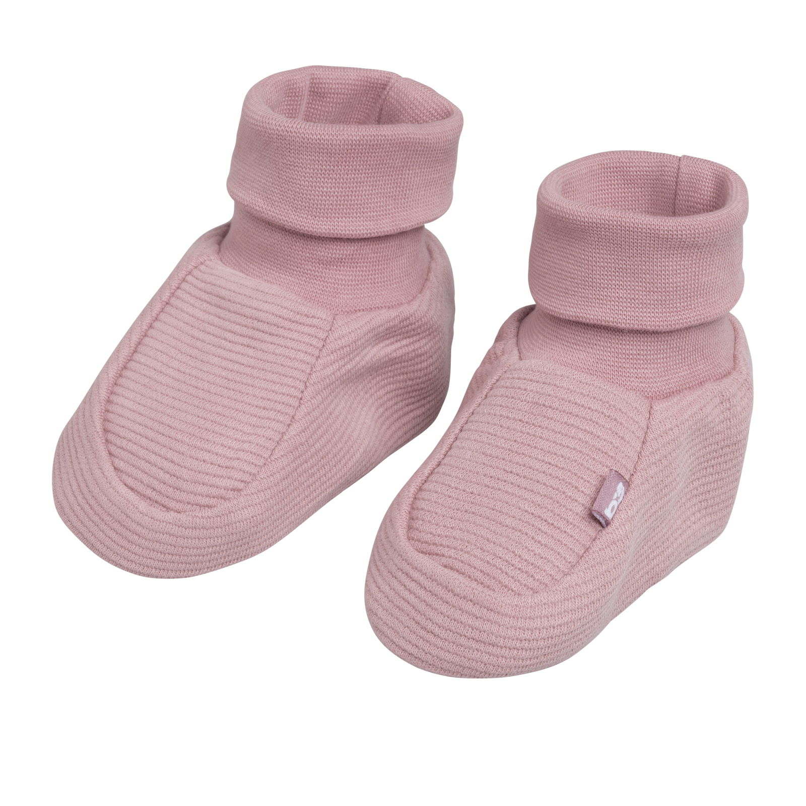 Booties Pure old pink - 3-6 months