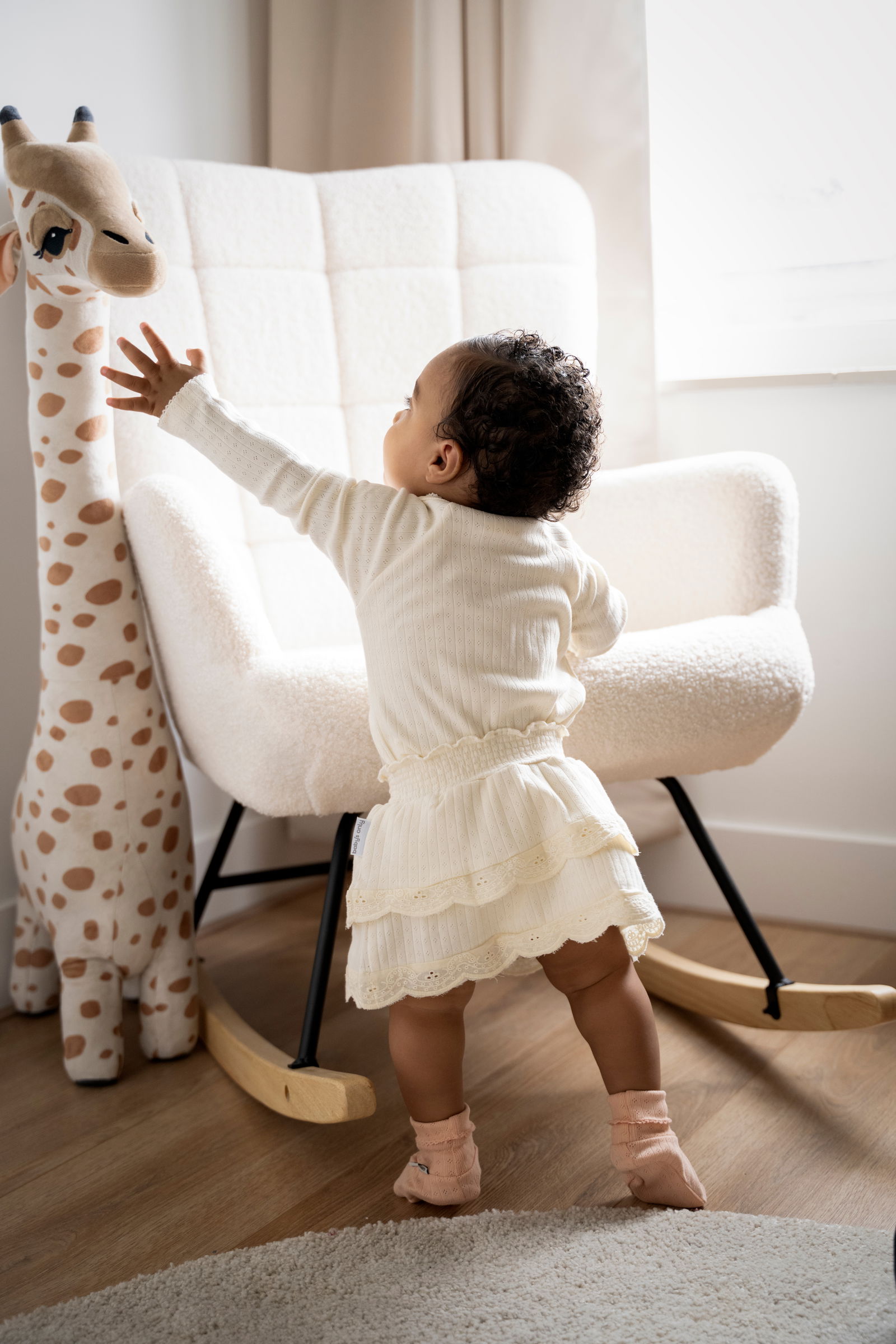 Booties Dream peach - 0-3 months