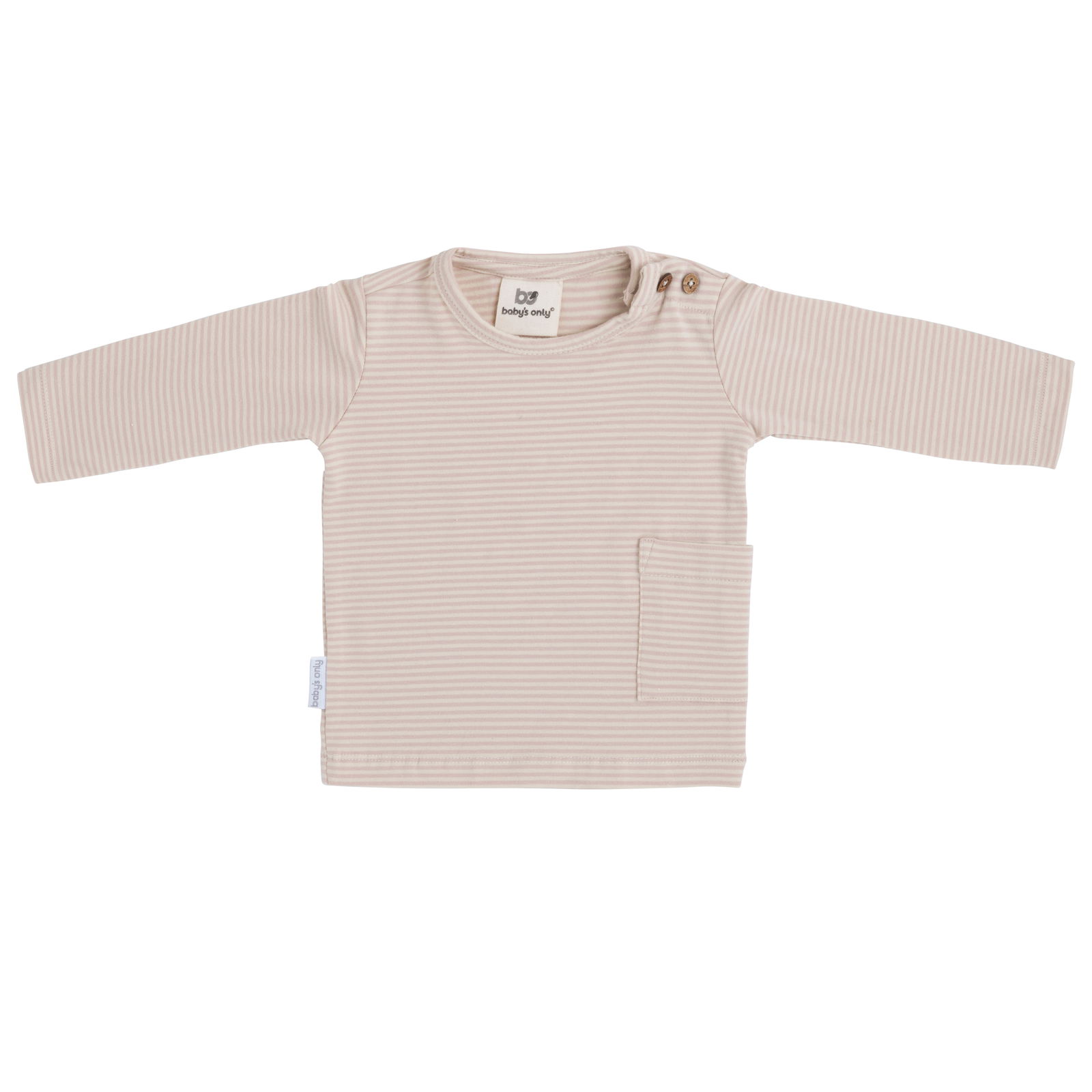Truitje Stripe oud roze - 74