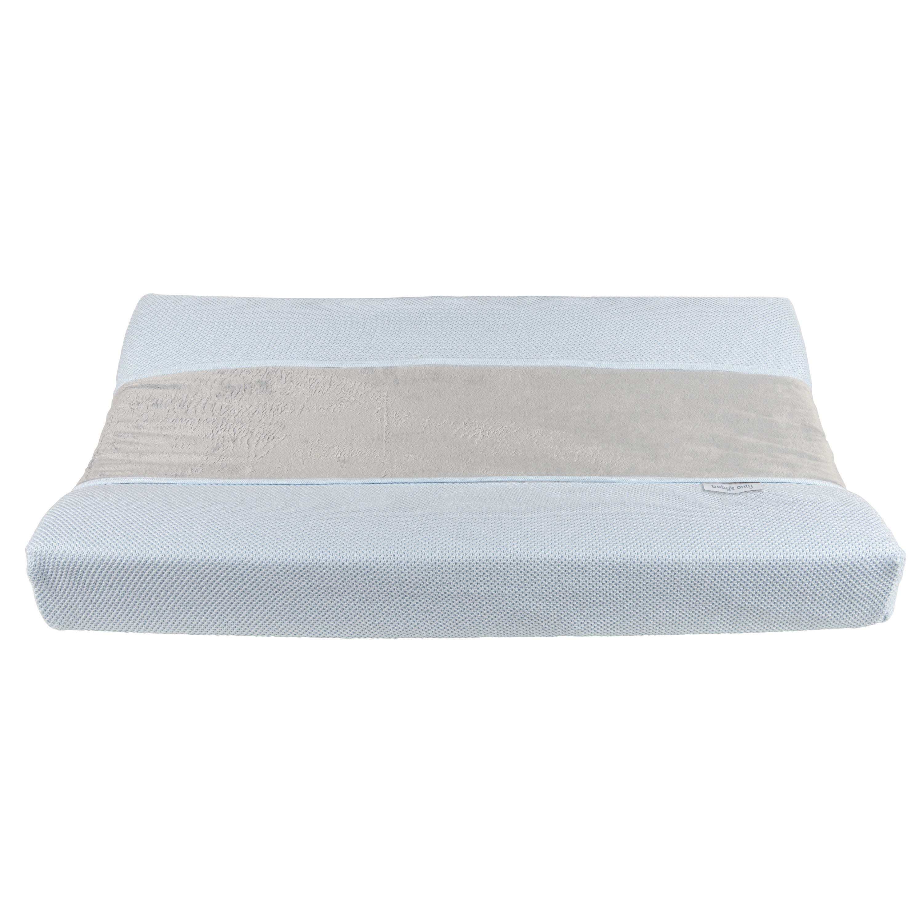 Housse matelas à langer Classic poudre bleu - 45x70