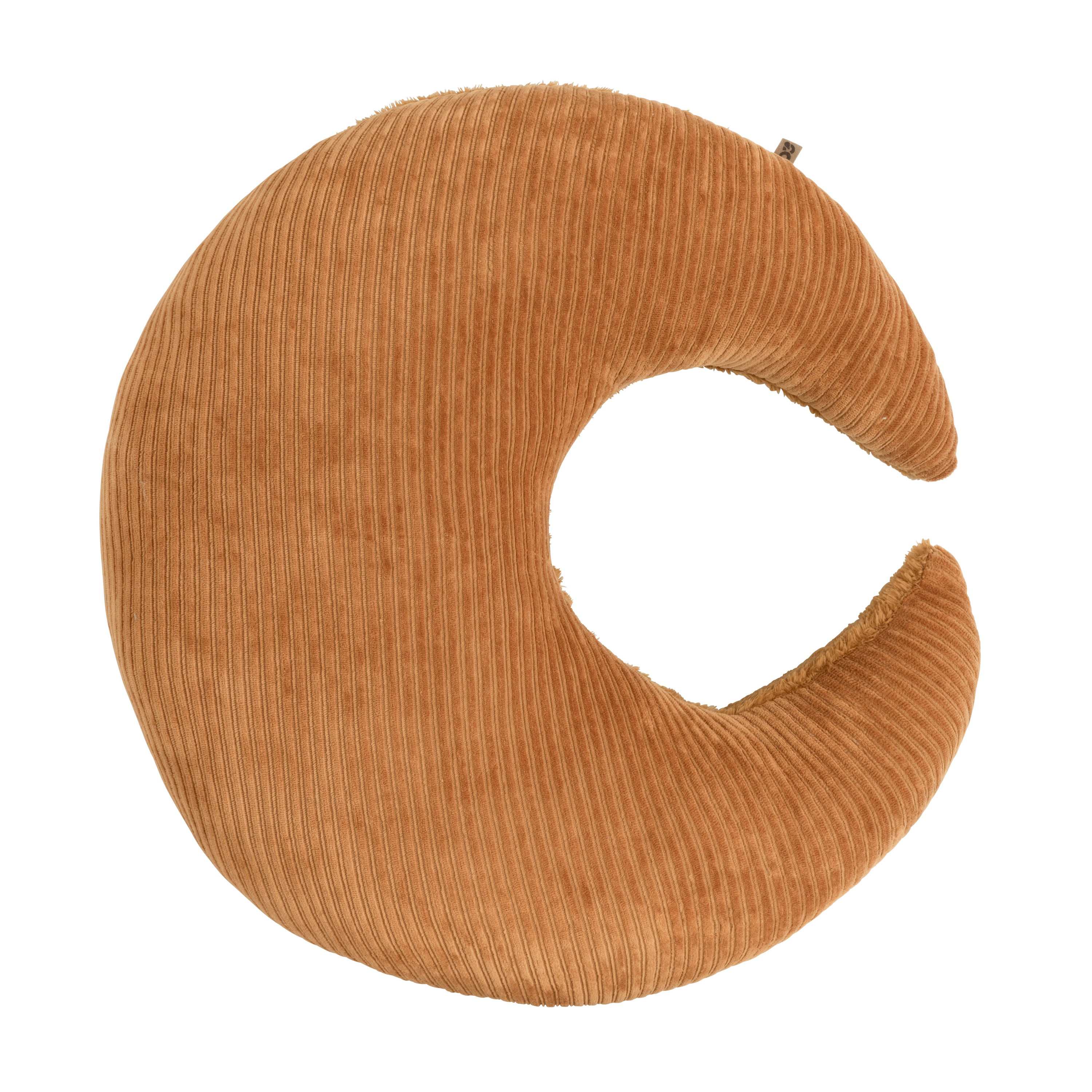 Coussin lune teddy Sense caramel