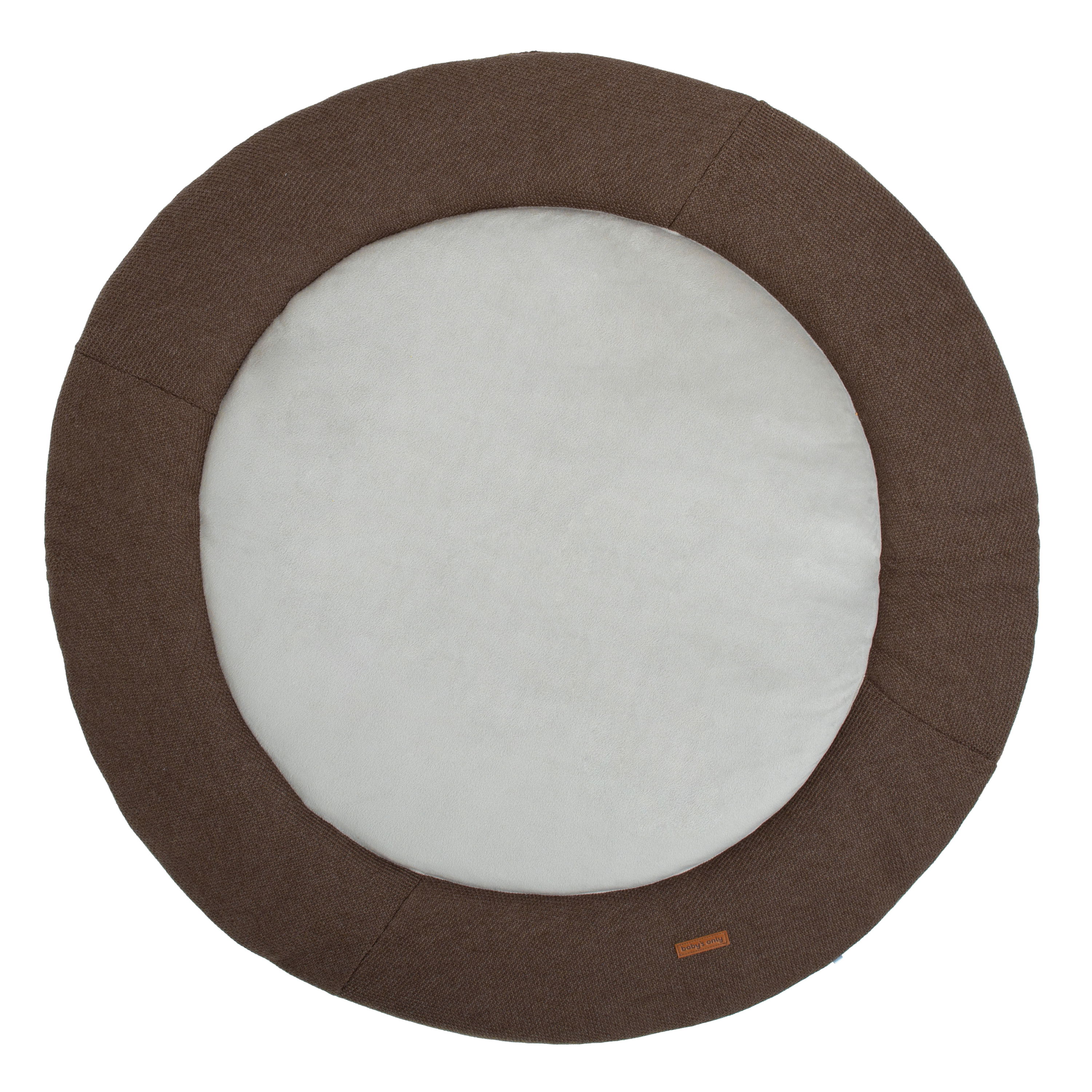 Tapis de parc Classic cacao - Ø95 cm