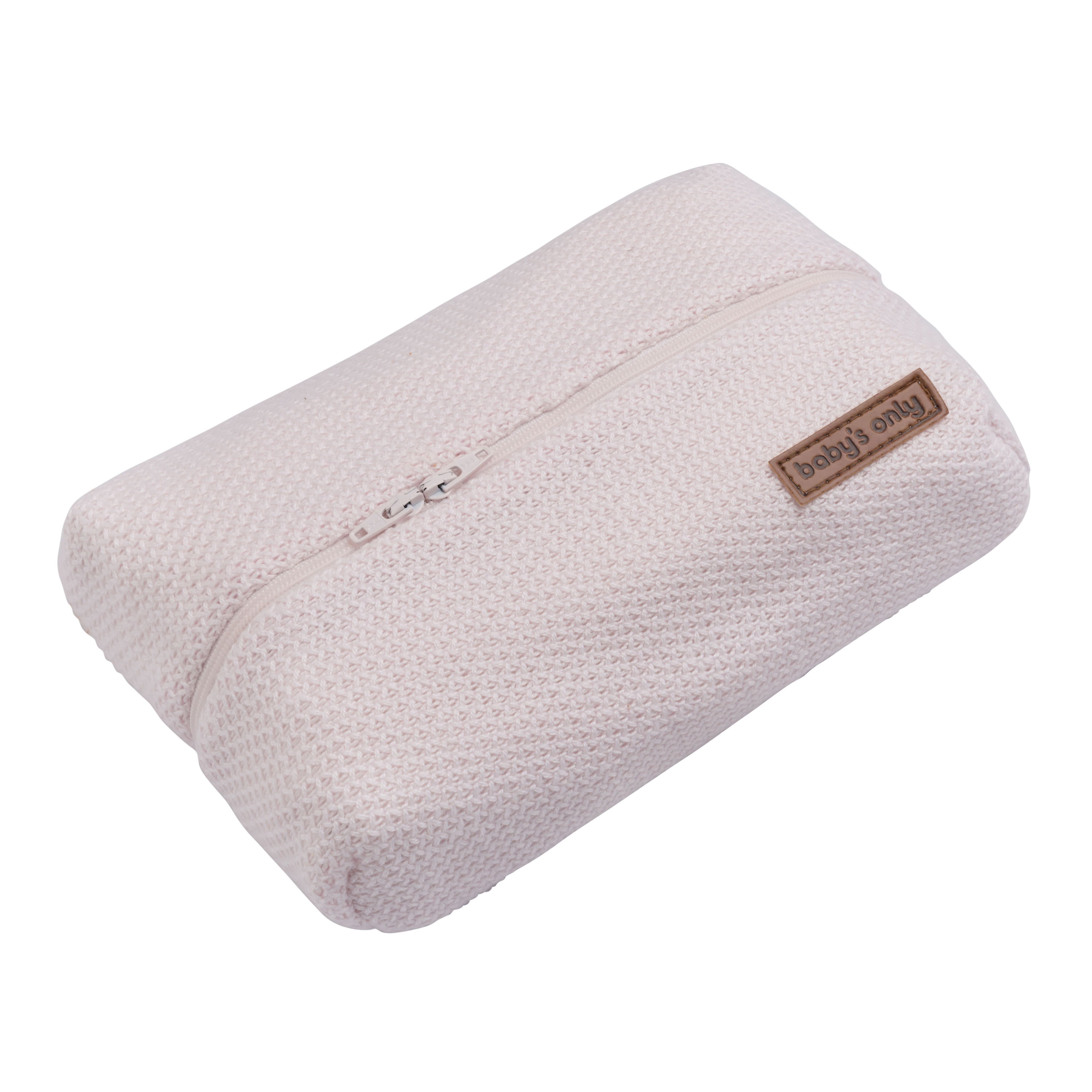 Pochette lingette bébé Classic rose très clair