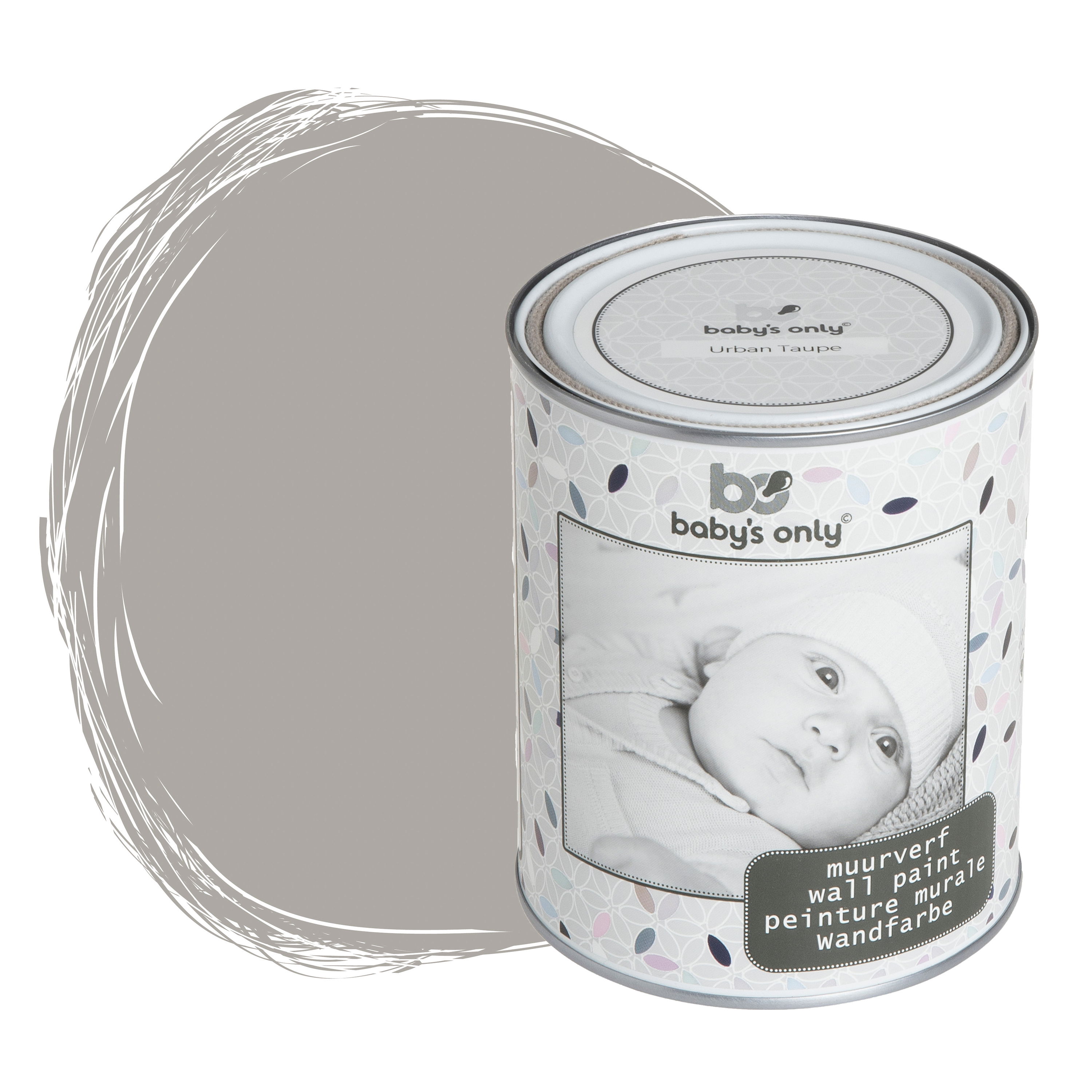 Wandfarbe Urban Taupe - 1 Liter