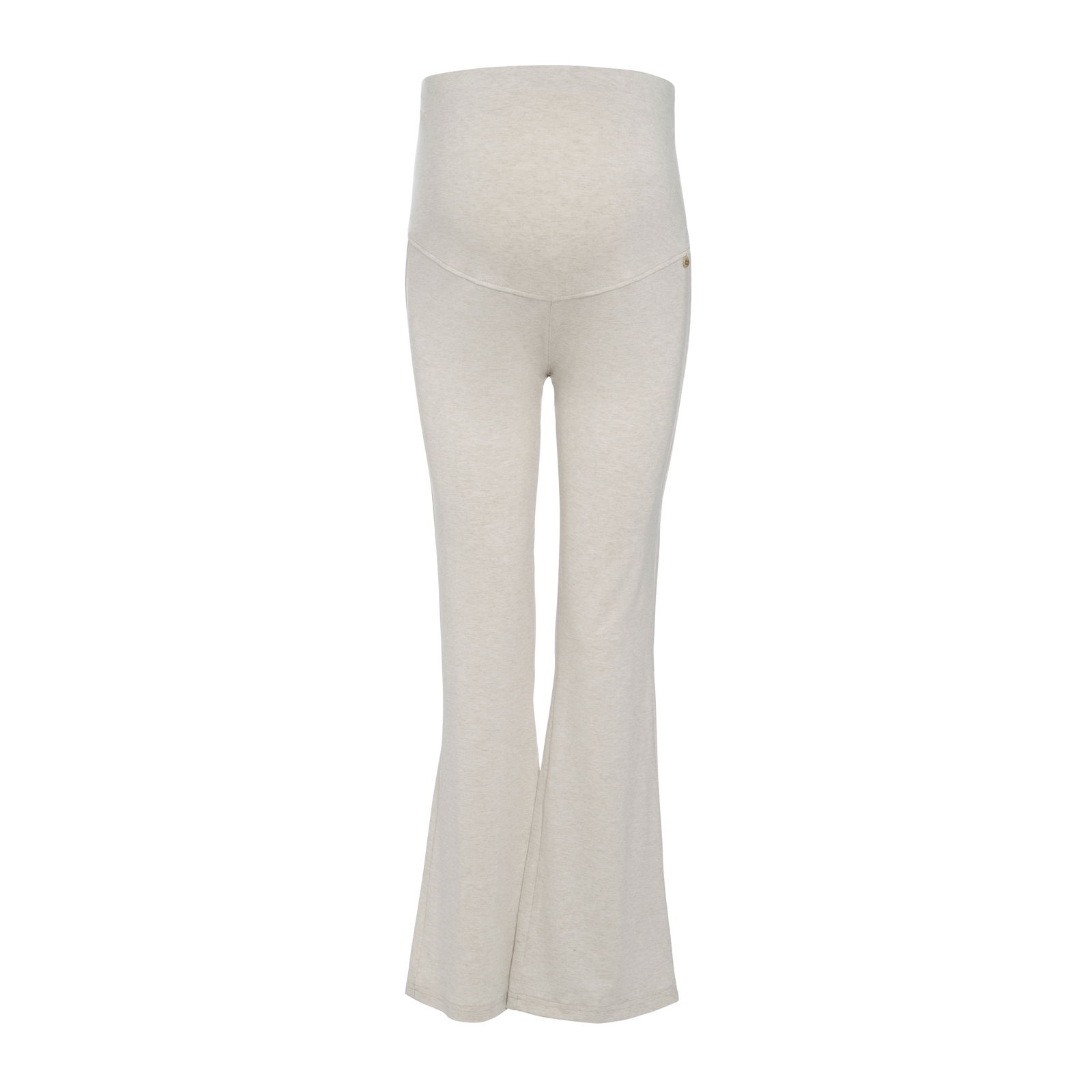 Flared zwangerschapsbroek Glow ecru - L