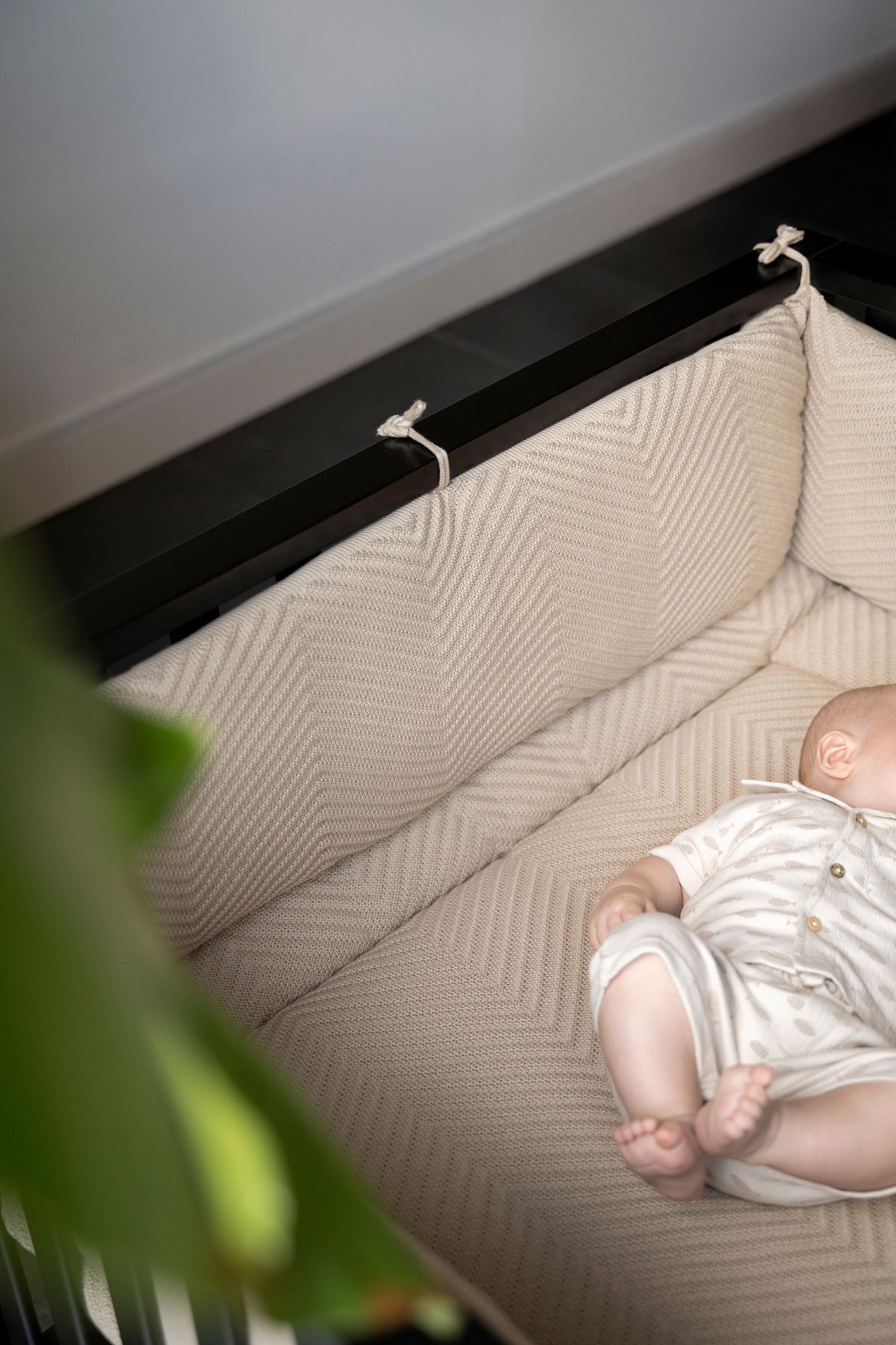 Tour de lit/parc Grace warm linen