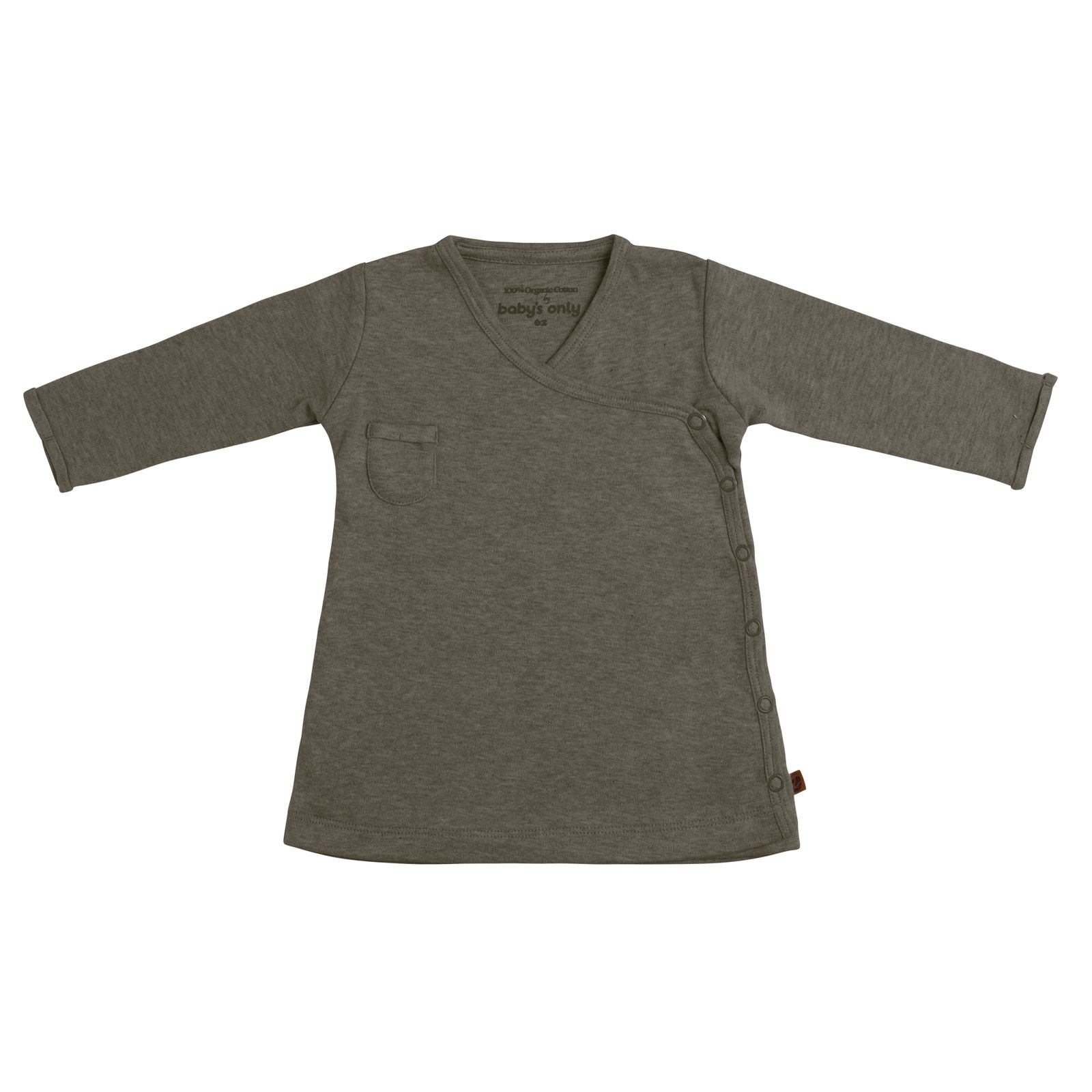 Kleid Melange Khaki - 68